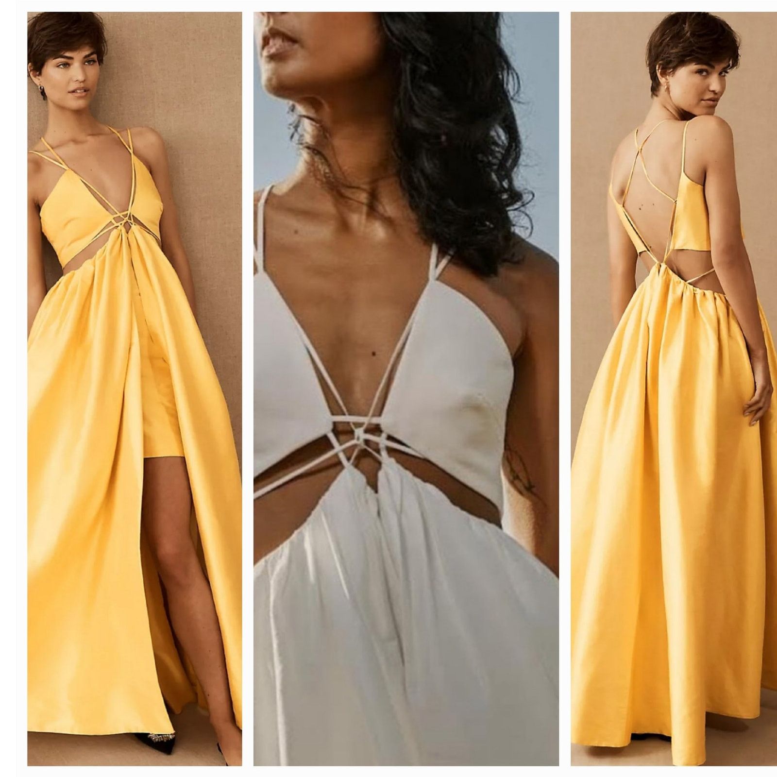 Anthropologie New Helen O'Connor Super Nova Dress $899 US SIZE 6 WHITE Size M / US 6-8 / IT 42-44 - 6 Thumbnail