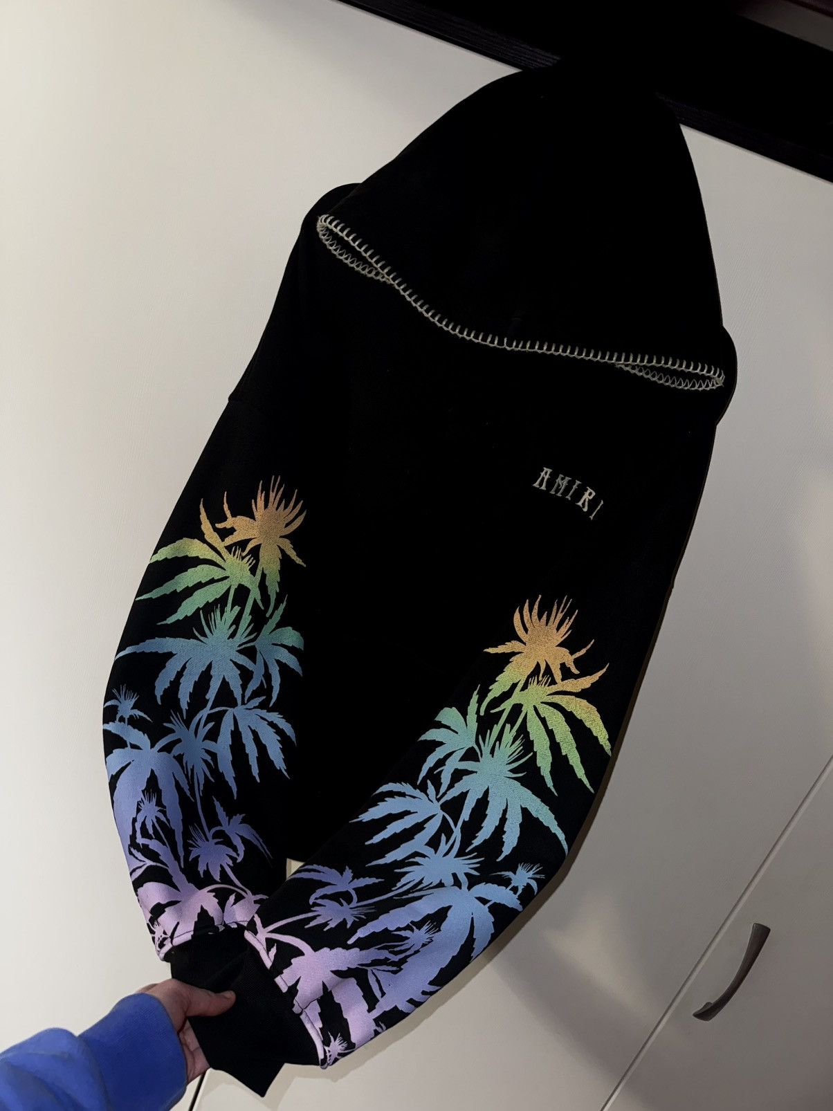 Amiri AMIRI “ETERNAL HAPPINESS” HOODIE Size US L / EU 52-54 / 3 - 4 Thumbnail