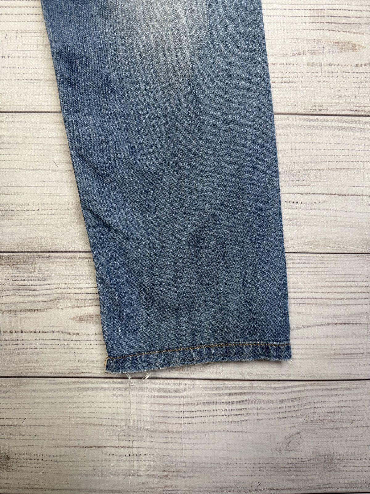 Dolce & Gabbana Vintage Dolce Gabbana Jeans Big Logo Washed Distressed Japan Size US 30 / EU 46 - 8 Thumbnail