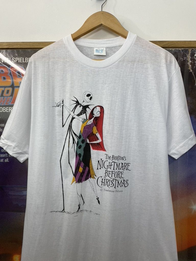 Vintage 1997 Vintage The Nightmare Before Christmas Movie Promo Tee Size US L / EU 52-54 / 3 - 5 Thumbnail