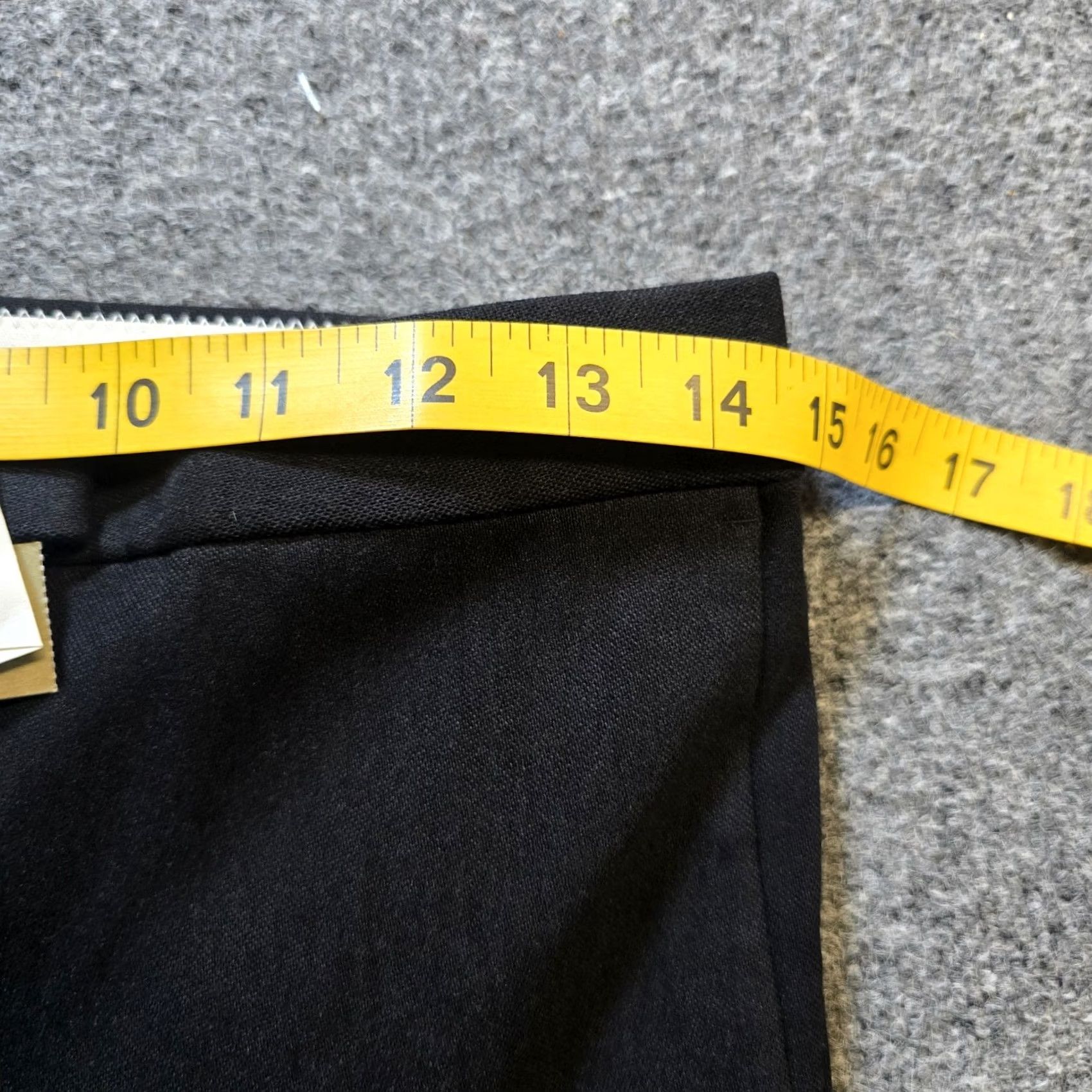 J.Crew J.CREW Pants Womens 2 Black Taper Skinny Stretch Regular Regular Pants Office Career Vintage: No Size 26" / US 2 / IT 38 - 7 Thumbnail