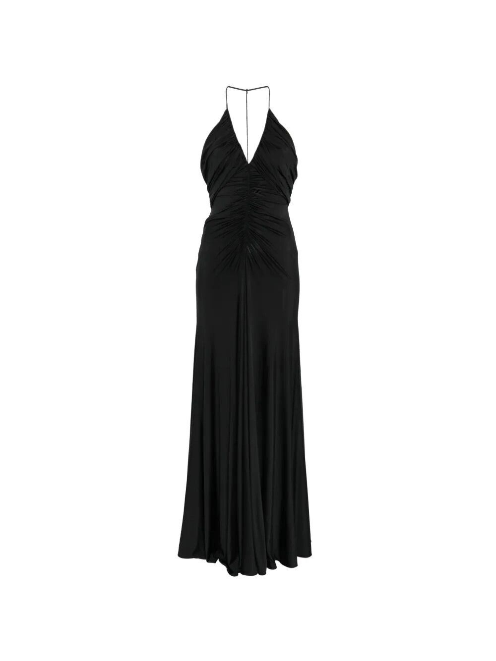 Self-Portrait Jersey Gathered Maxi Dress Size S / US 4 / IT 40 - 1 Thumbnail