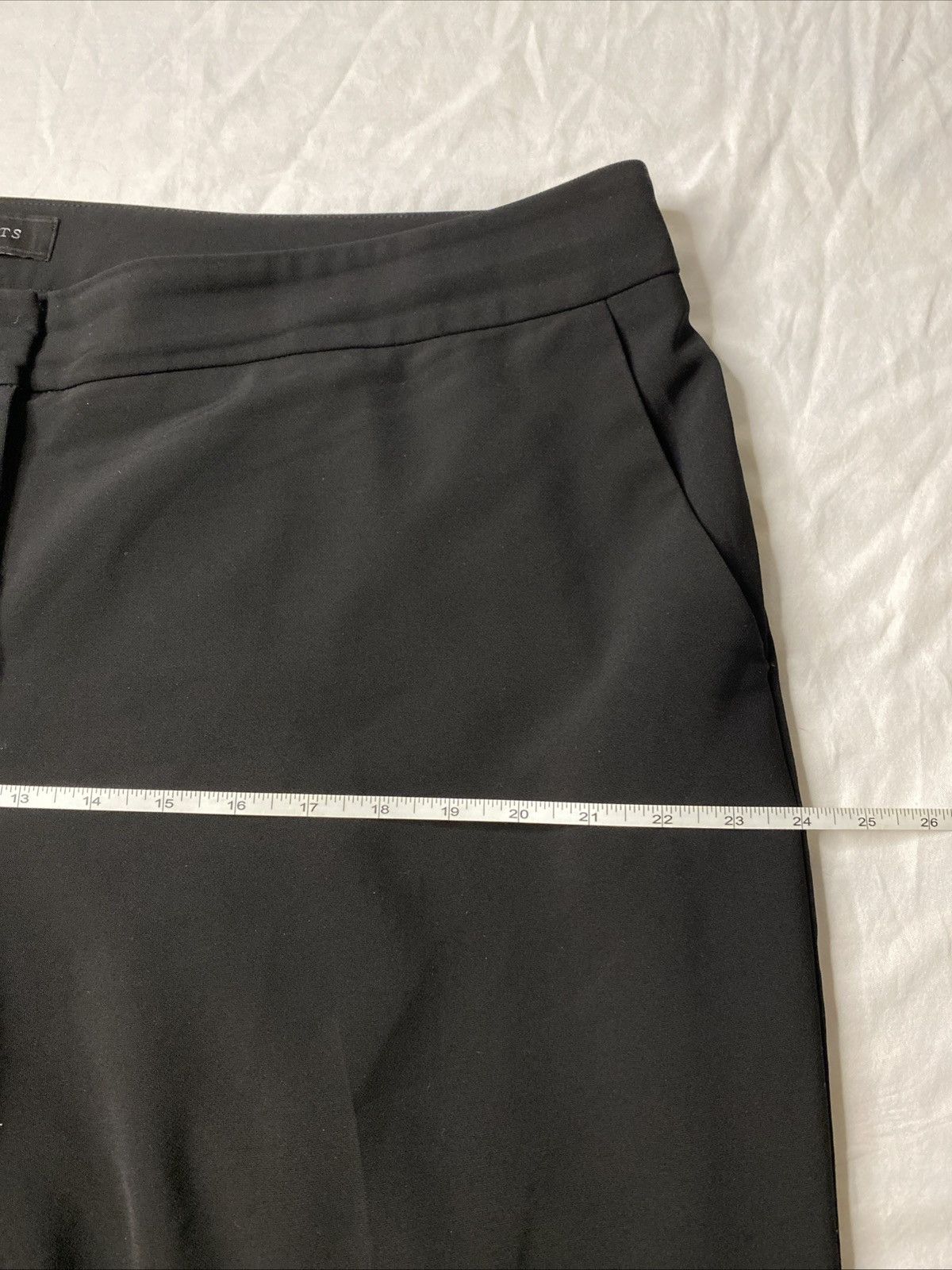 Talbots Talbots Black Dress Pants Womens Straight Leg Sz 18 EUC Size 40" / US 18 - 6 Thumbnail
