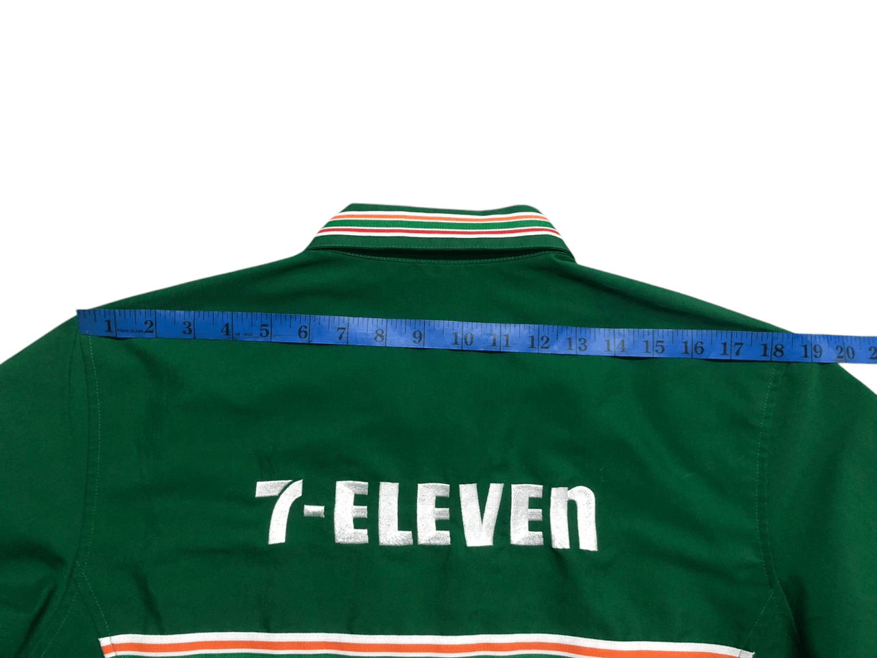 Japanese Brand × Uniform Wares × Vintage Vintage 90s 7 Eleven Shirt Uniform Long Sleeve Size US L / EU 52-54 / 3 - 22 Thumbnail