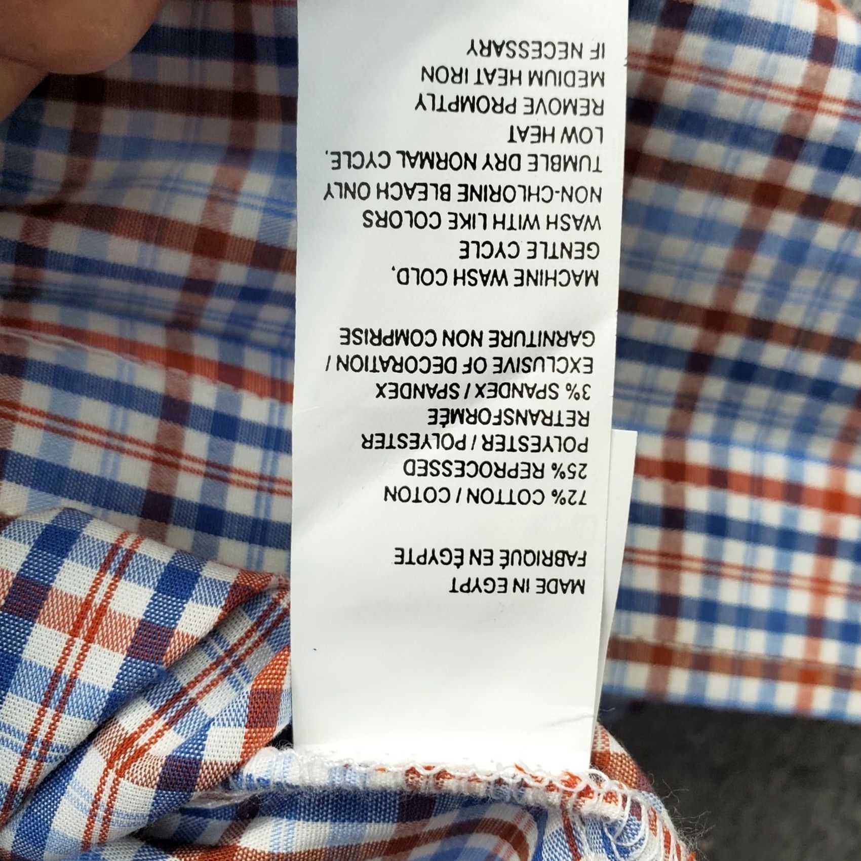 Izod IZOD Shirt Mens XXL Multi Plaid All Over Stretch Comfort Performance Button-Down Shirt Mens XXL Plaid IZOD Size US XXL / EU 58 / 5 - 6 Thumbnail