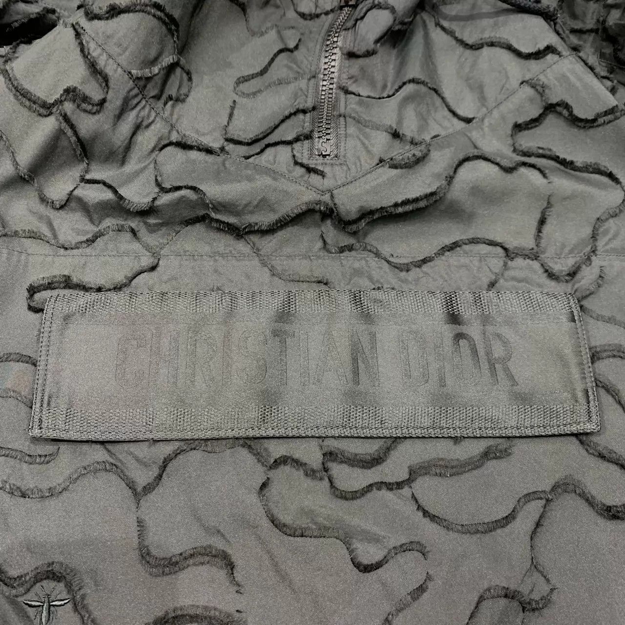 Dior Dior Black Logo Distressed Fringe XS 95 New Jacket Size XS / US 0-2 / IT 36-38 - 6 Thumbnail