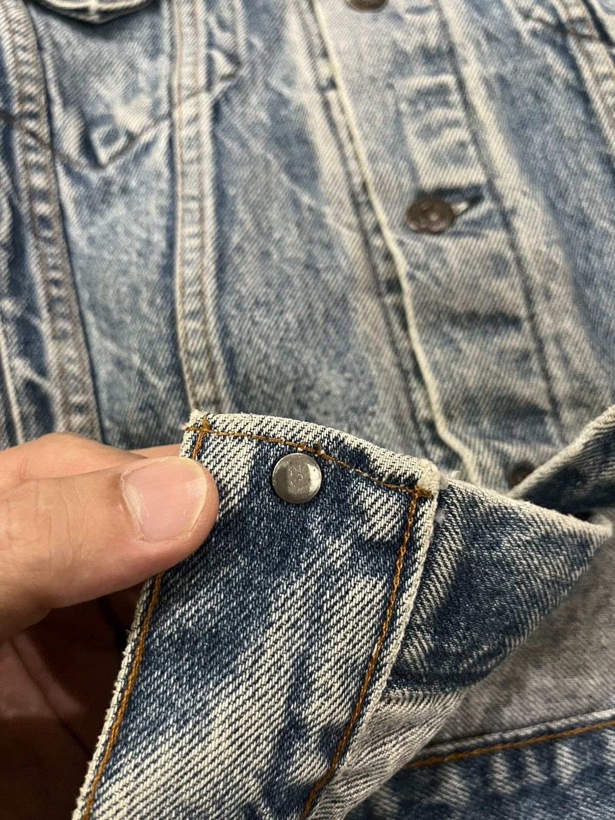 Levi's SALE‼️🔥LEVI’S 71506 USA TRUCKER 90s #527 Size US L / EU 52-54 / 3 - 7 Thumbnail