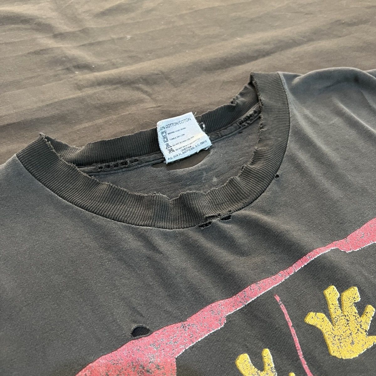 Band Tees Vintage 90s Tiny Lights Tee Thrashed Faded Jane Scarpantoni Size US XL / EU 56 / 4 - 14 Thumbnail