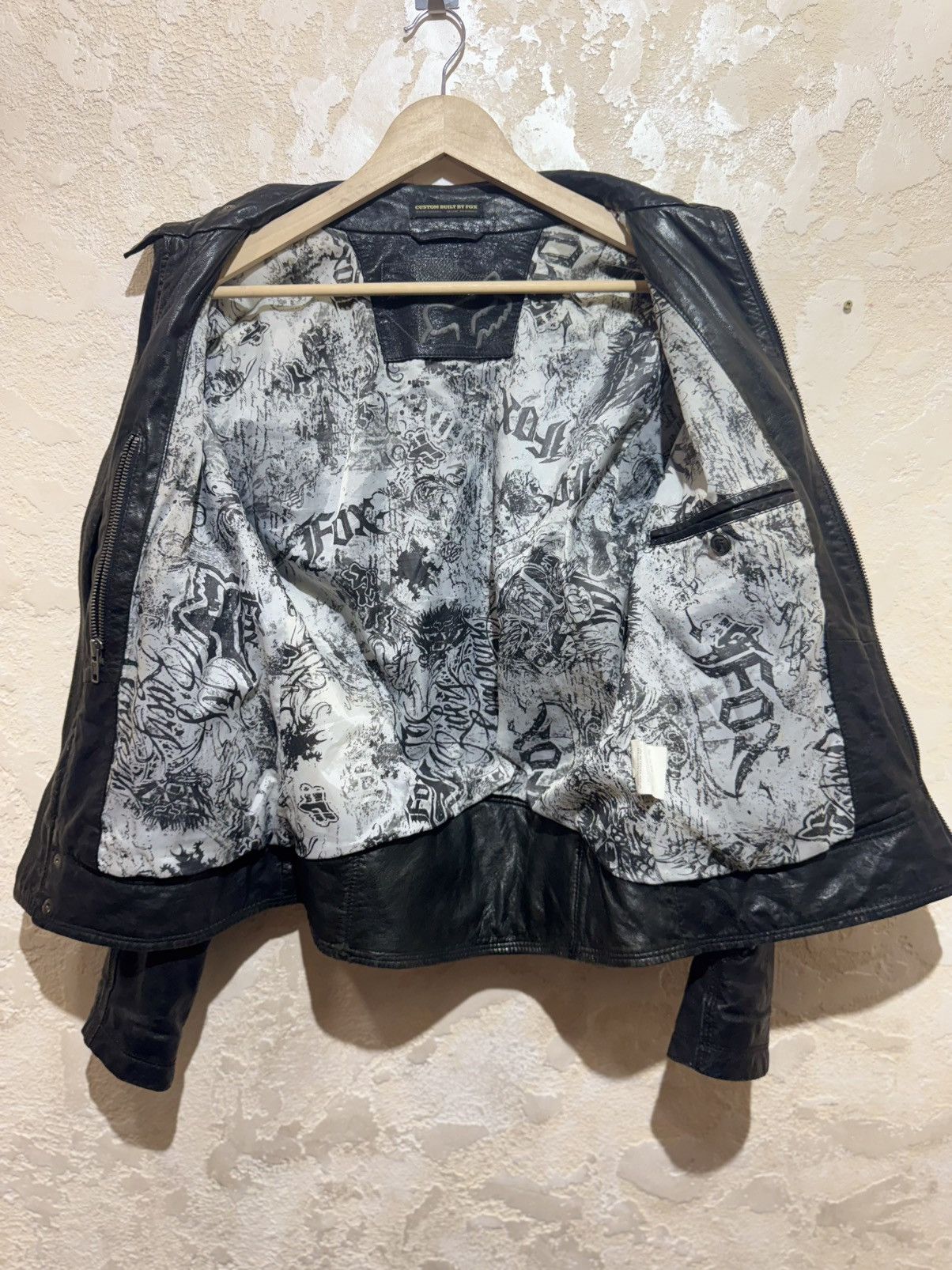 Indian Motorcycle Fox Raceng Leather Jacket Size S Size US S / EU 44-46 / 1 - 14 Thumbnail
