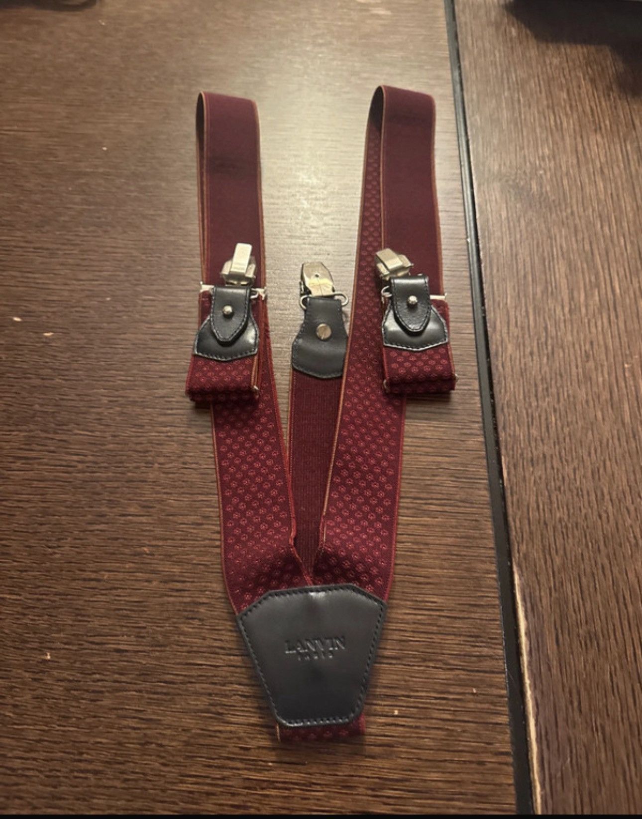 Lanvin Vintage Lanvin Paris suspenders rare, collectible, timeless Size ONE SIZE - 2 Thumbnail