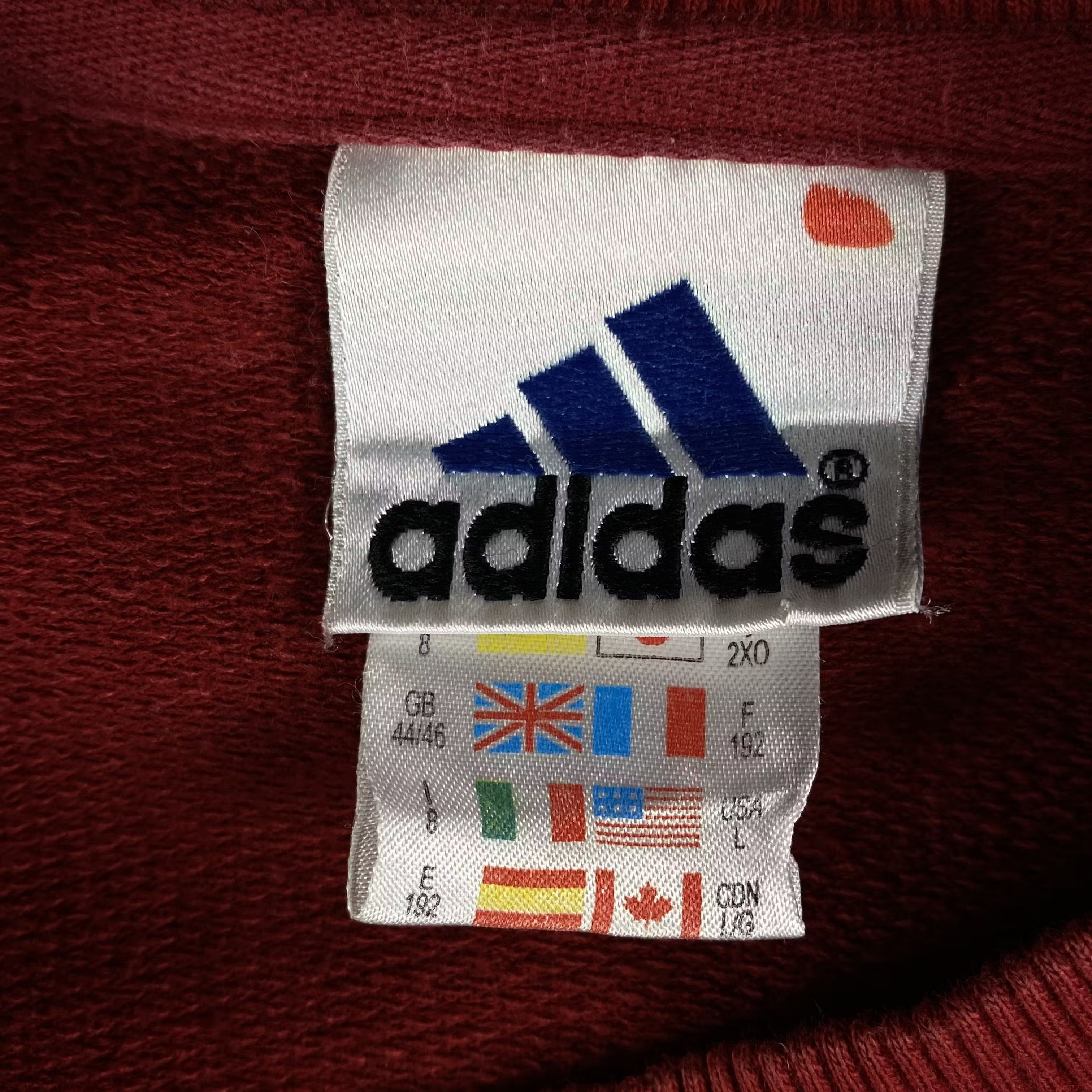 Adidas × Vintage Men’s Sweatshirt Long Sleeve Adidas Vintage Size L Size US L / EU 52-54 / 3 - 4 Thumbnail