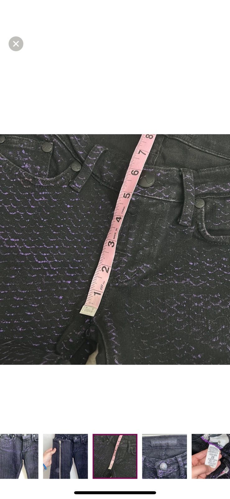 Rock & Republic Rock and republic snake print skinny jeans size 0 Size 25" / US 0 / IT 36 - 5 Thumbnail