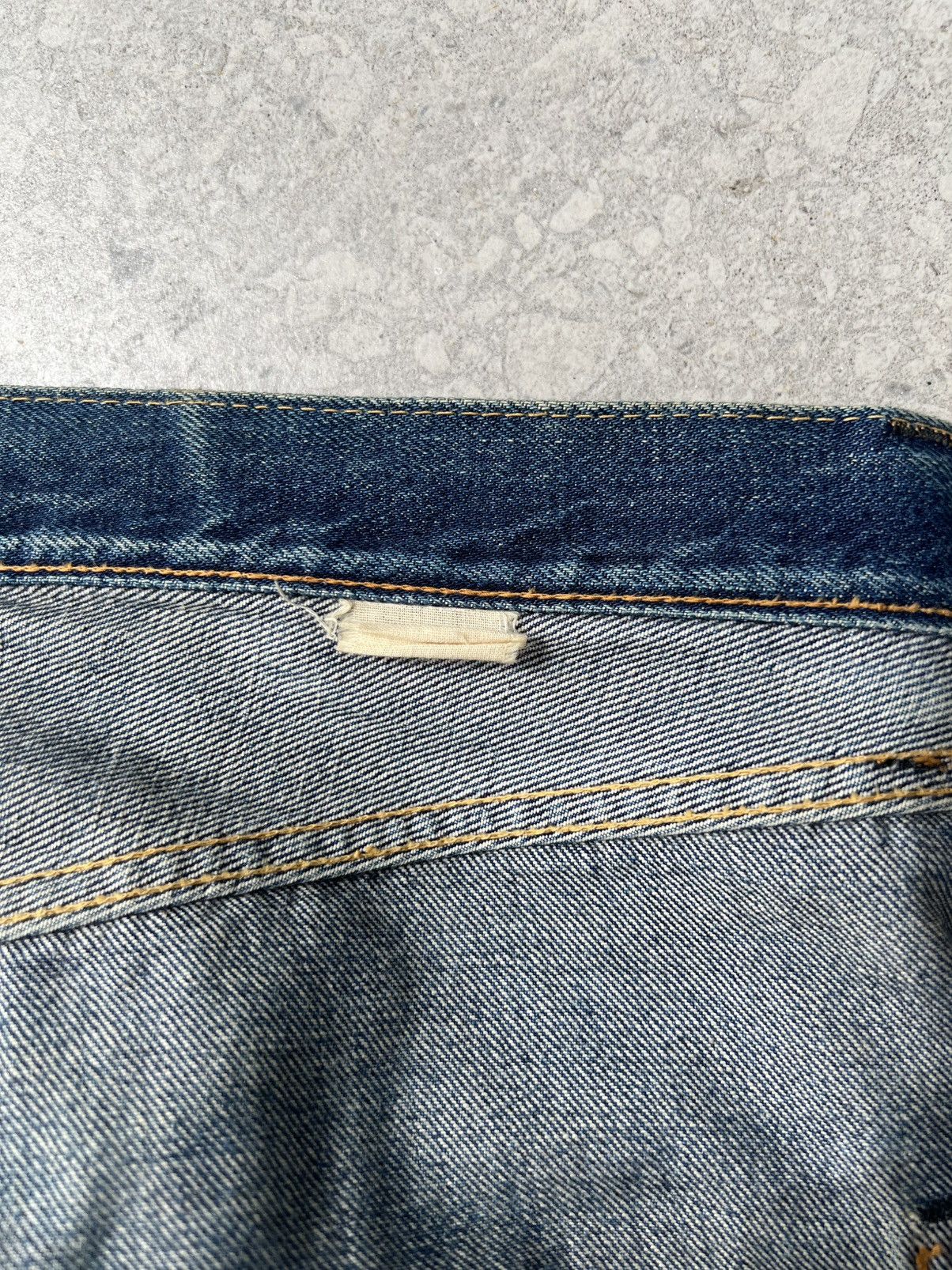 Indigo Sugar Cane Toyo Enterprise Baggy cut denim Size US 33 - 23 Thumbnail