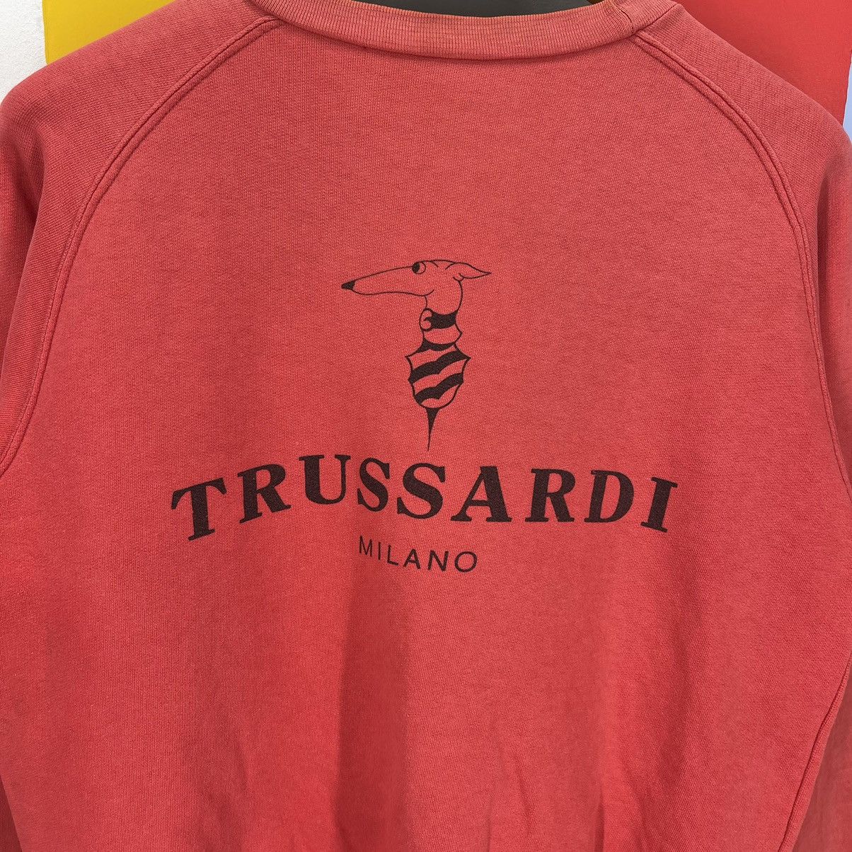 Trussardi 90s Vintage TRUSSARDI MILANO Crew Neck Sweatshirt #1469/AY Size US M / EU 48-50 / 2 - 2 Thumbnail