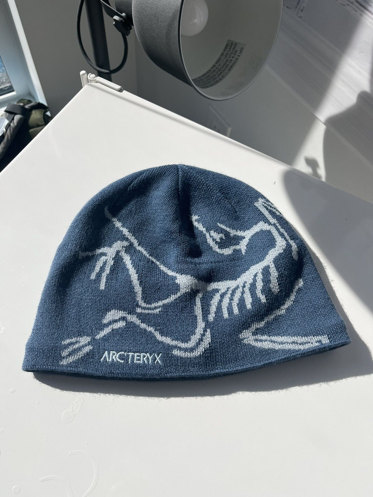Arc'Teryx Arcteryx Navy Bird Head Toque Beanie 2022. | Grailed
