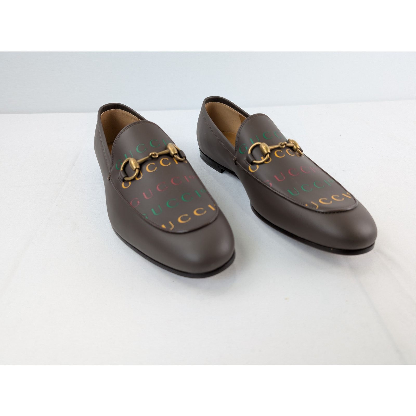 Gucci o1rshd1 Leather Jordaan Horsebit Loafers Boots in Brown Size US 8 / EU 41 - 6 Thumbnail