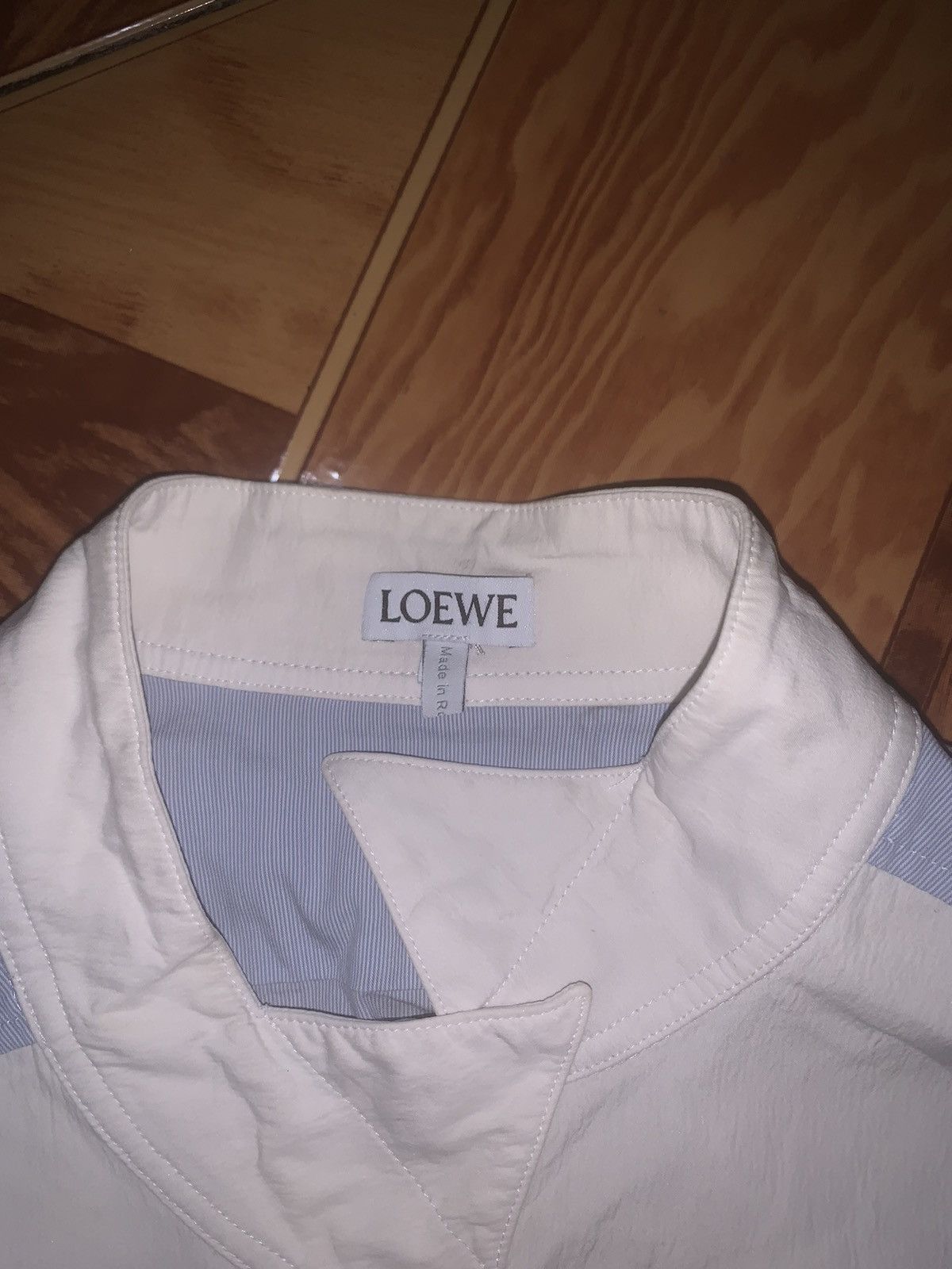 Designer × Loewe Loewe asymmetric button-down shirt Size S / US 4 / IT 40 - 4 Thumbnail
