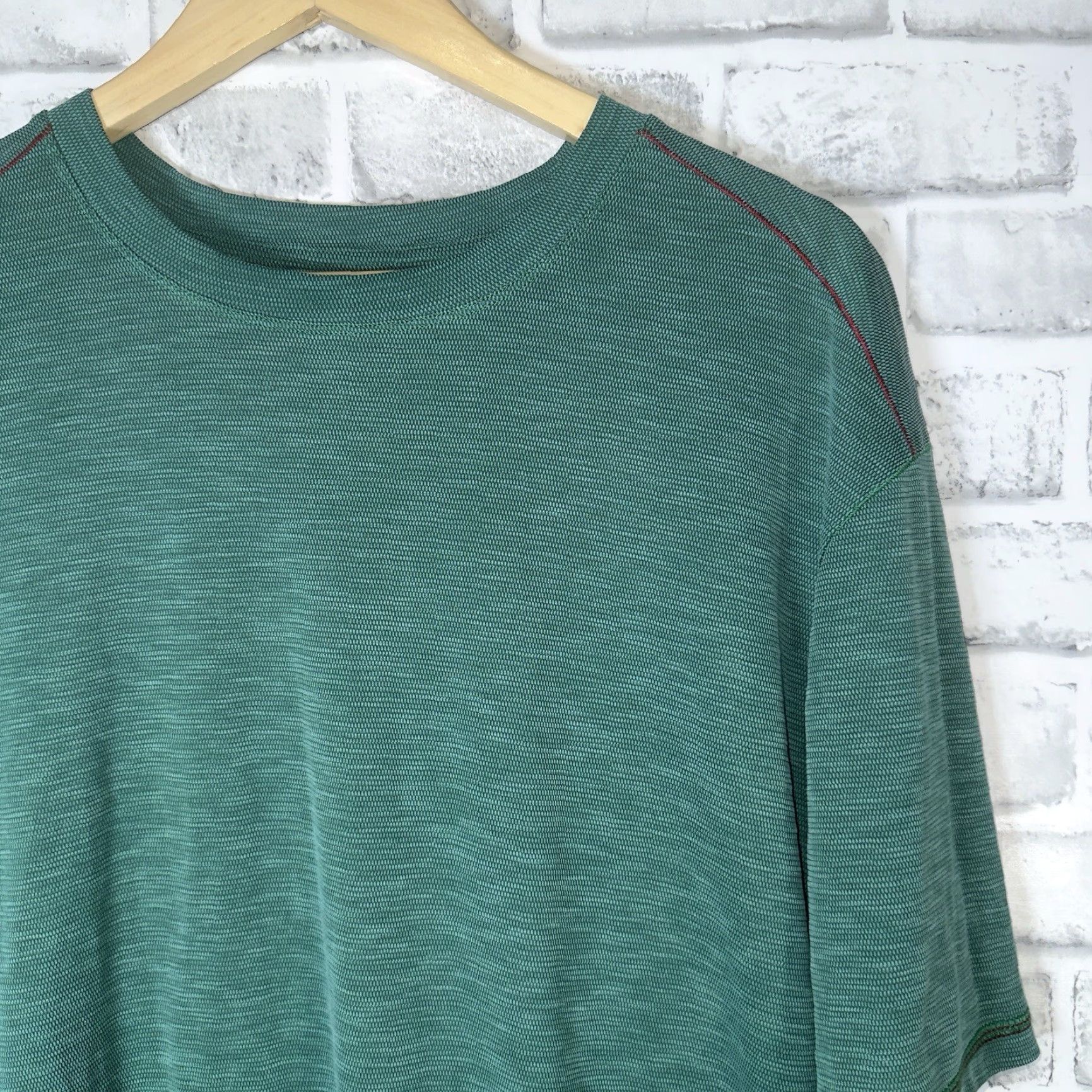 Tommy Bahama TOMMY BAHAMA Green Casual T-Shirt Mens Adult Large Regular Fit Size US L / EU 52-54 / 3 - 2 Thumbnail