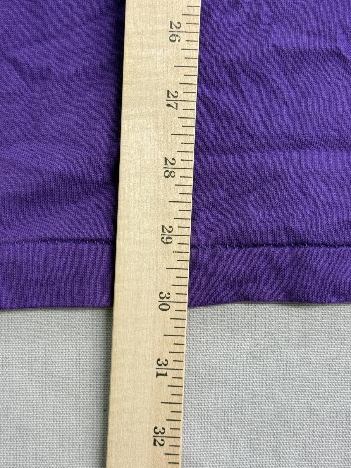 Fruit Of The Loom Vintage Mardi Gras T-shirt 1996 New Orleans Purple Tee - M Size US M / EU 48-50 / 2 - 7 Thumbnail