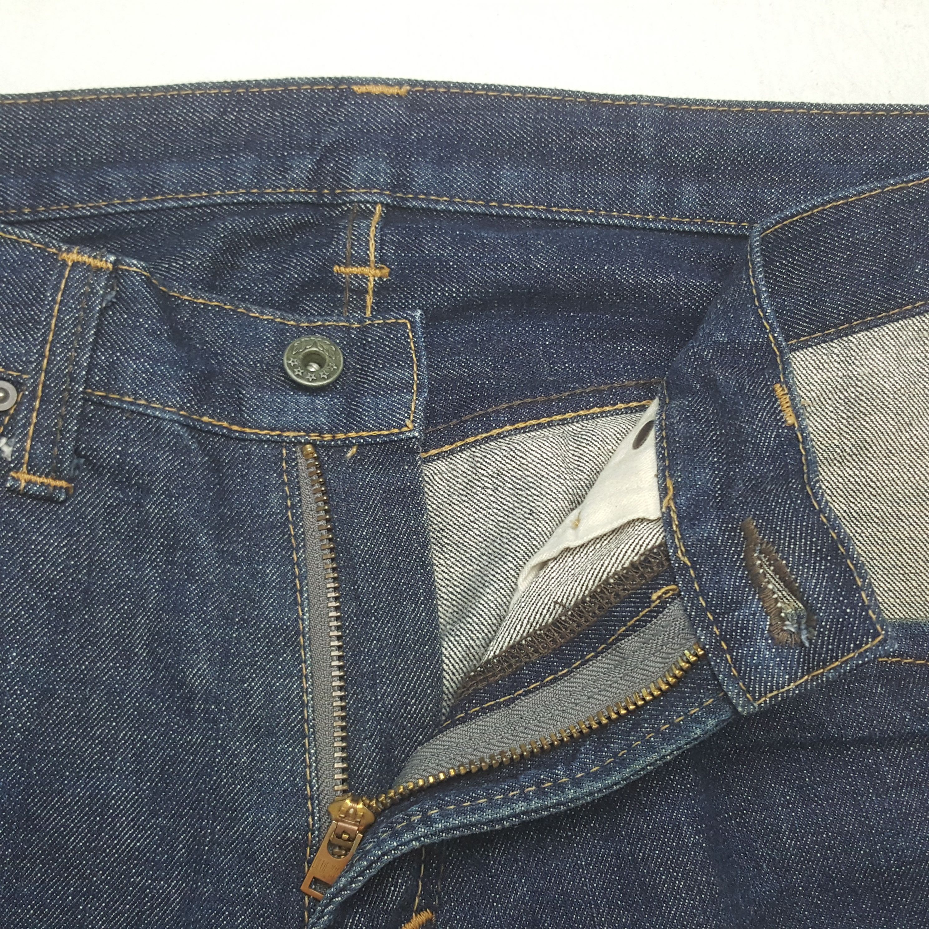 Japanese Brand Vintage Blue Way Rare Style Japanese Denim Jeans RR29 Size US 34 / EU 50 - 7 Thumbnail
