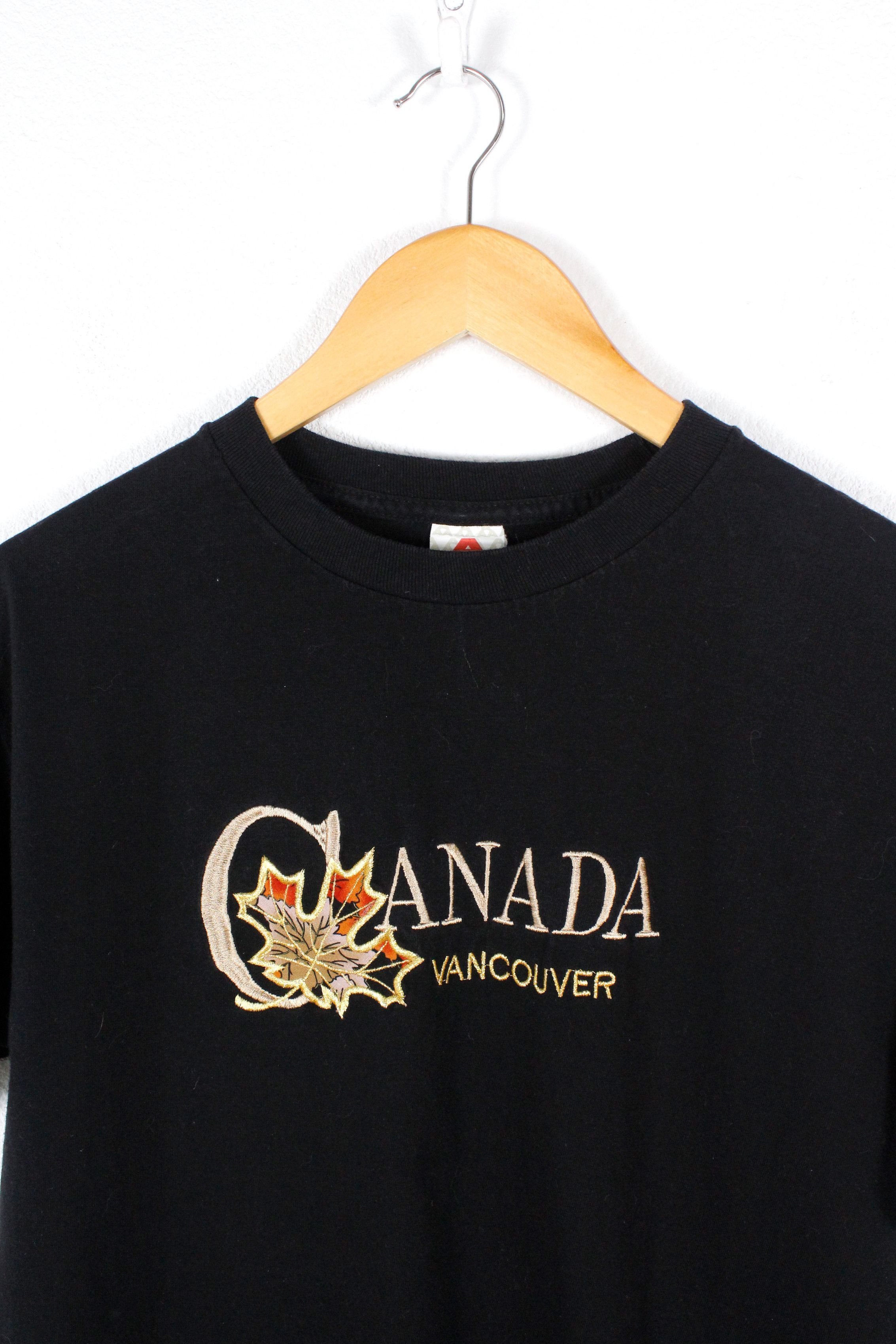 Alstyle × NHL × Vintage Vintage Canada Vancouver Logo Tee T-shirt 90s Y2K Size US M / EU 48-50 / 2 - 2 Thumbnail