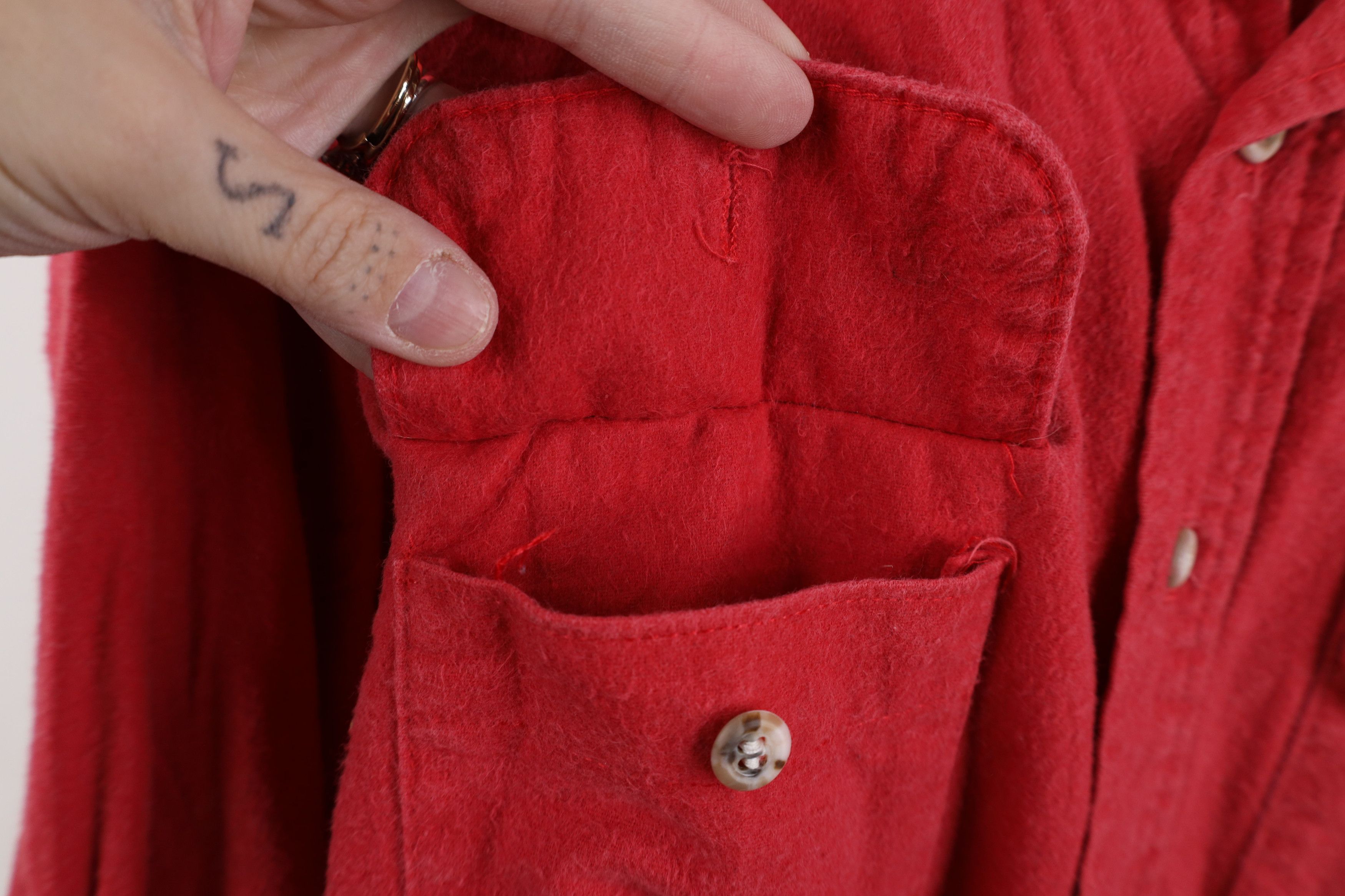 FiveBrother Vintage 70s 80s Five Brother Chamois Cloth Button Shirt USA Size US XXL / EU 58 / 5 - 8 Thumbnail