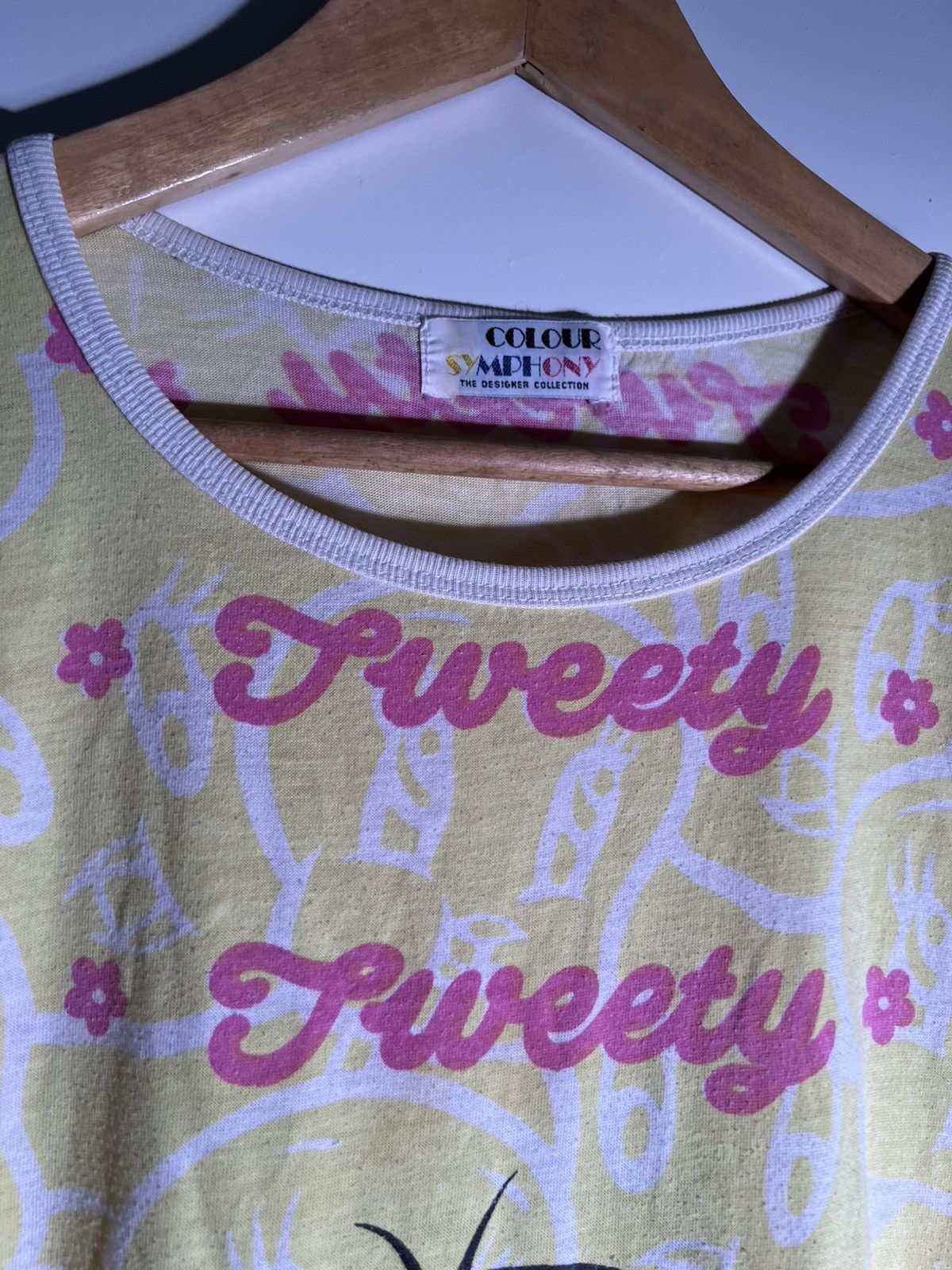 Vintage 90’s 2000’s Y2K VTG Vintage Tweety Bird Looney Tunes Dress T Size ONE SIZE - 9 Thumbnail