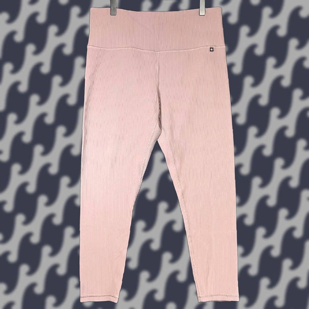 Athleta Athleta Alicia Keys Women's Pull On Corduroy Leggings Brown 1X Pocket Size 1X Women Size 40" / US 18 - 1 Thumbnail