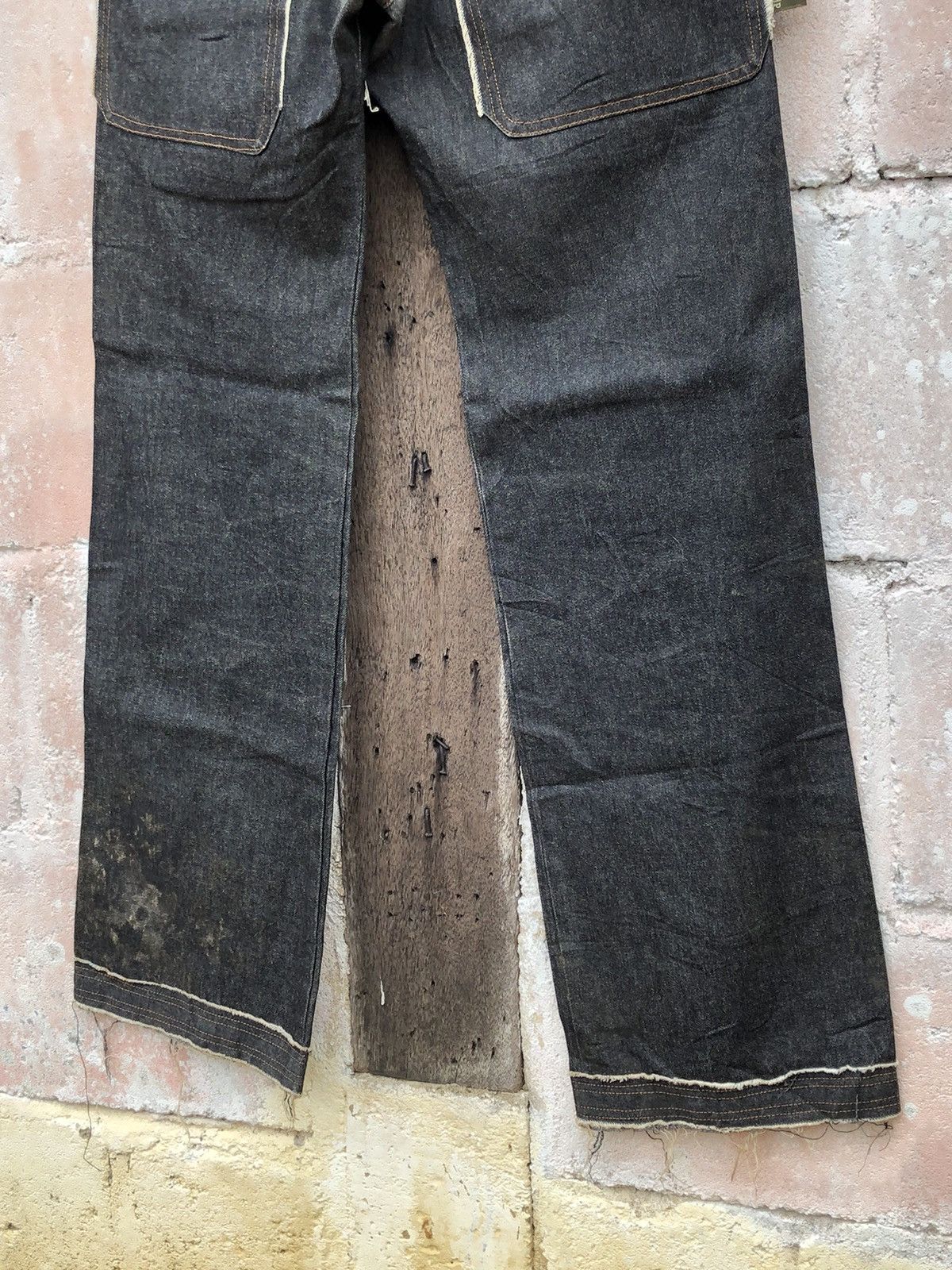 Designer × Japanese Brand Denim Body Butter Parachute Flare Design Bush Pants Size US 30 / EU 46 - 8 Thumbnail