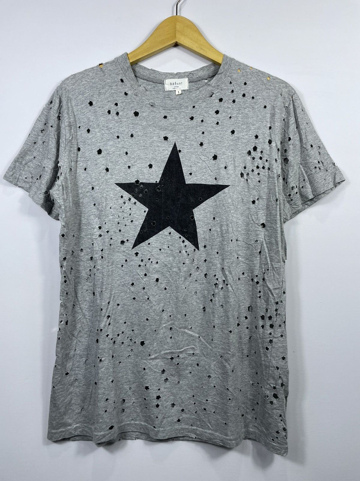 Band Tees × Japanese Brand × Vintage Distressed Inspired Rage Against The Machine RATM Star Tee Size US L / EU 52-54 / 3 - 1 Thumbnail