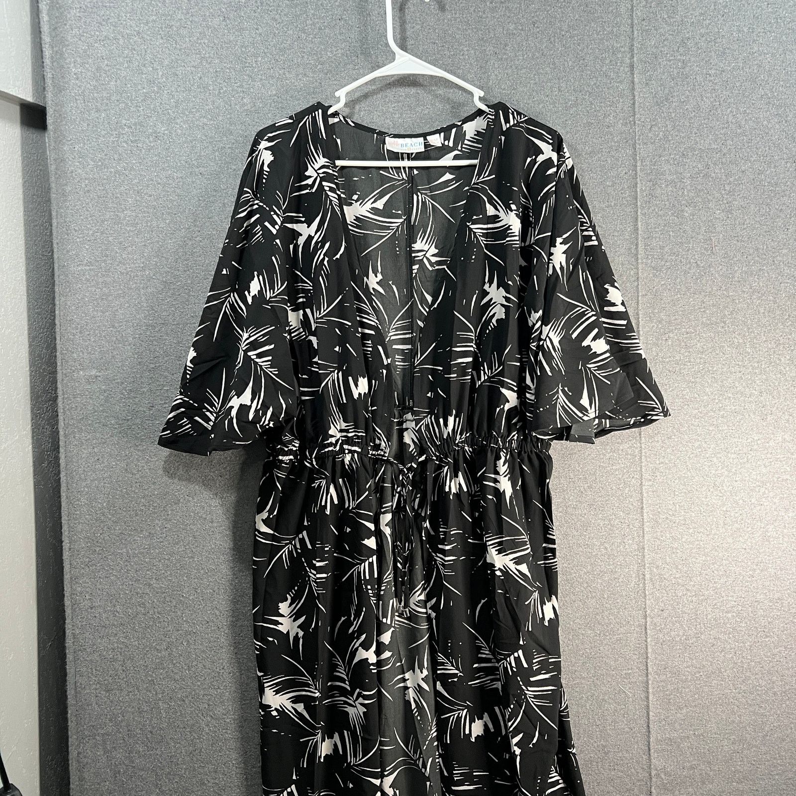 Other Belle Beach by Kim Gravel Petite Tie Front Cover-Up Size M / US 6-8 / IT 42-44 - 4 Thumbnail