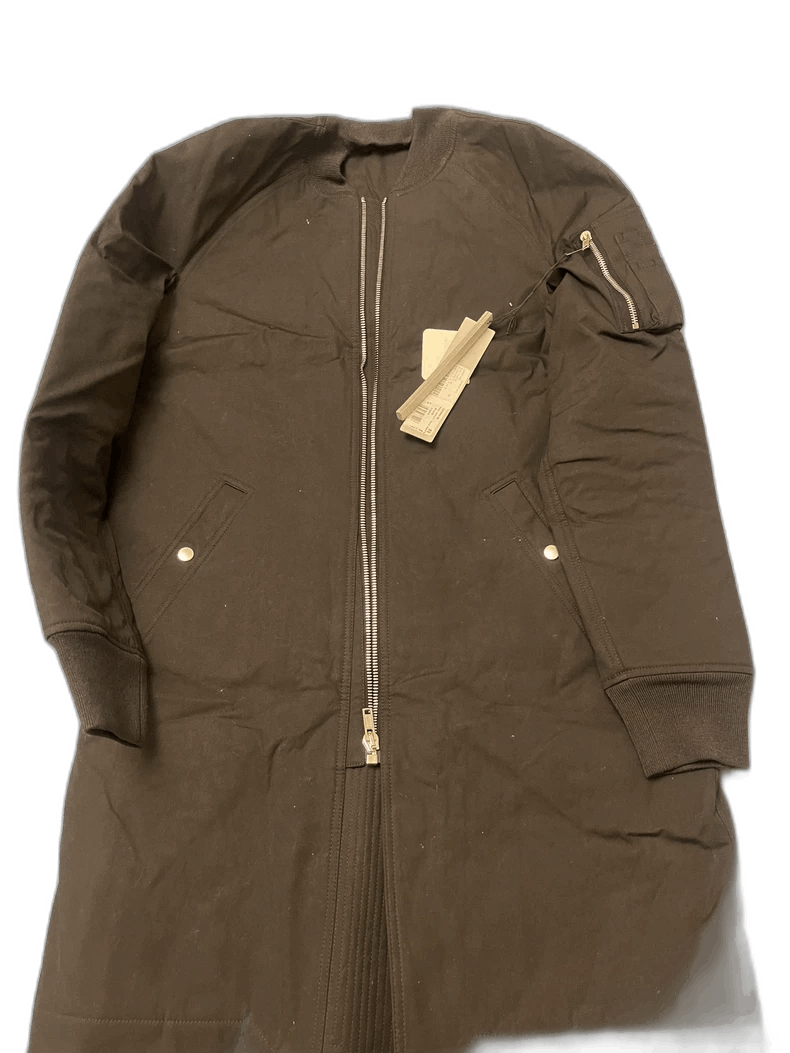 Rick Owens rick owens long black military-2508 Size US M / EU 48-50 / 2 - 1 Thumbnail