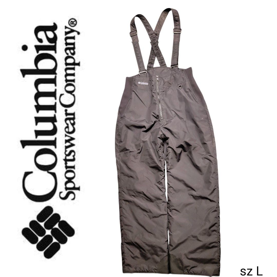 Columbia Columbia Black Bibb Outdoor Sports Ski Snowboard Pants Size L / US 10 / IT 46 - 1 Thumbnail