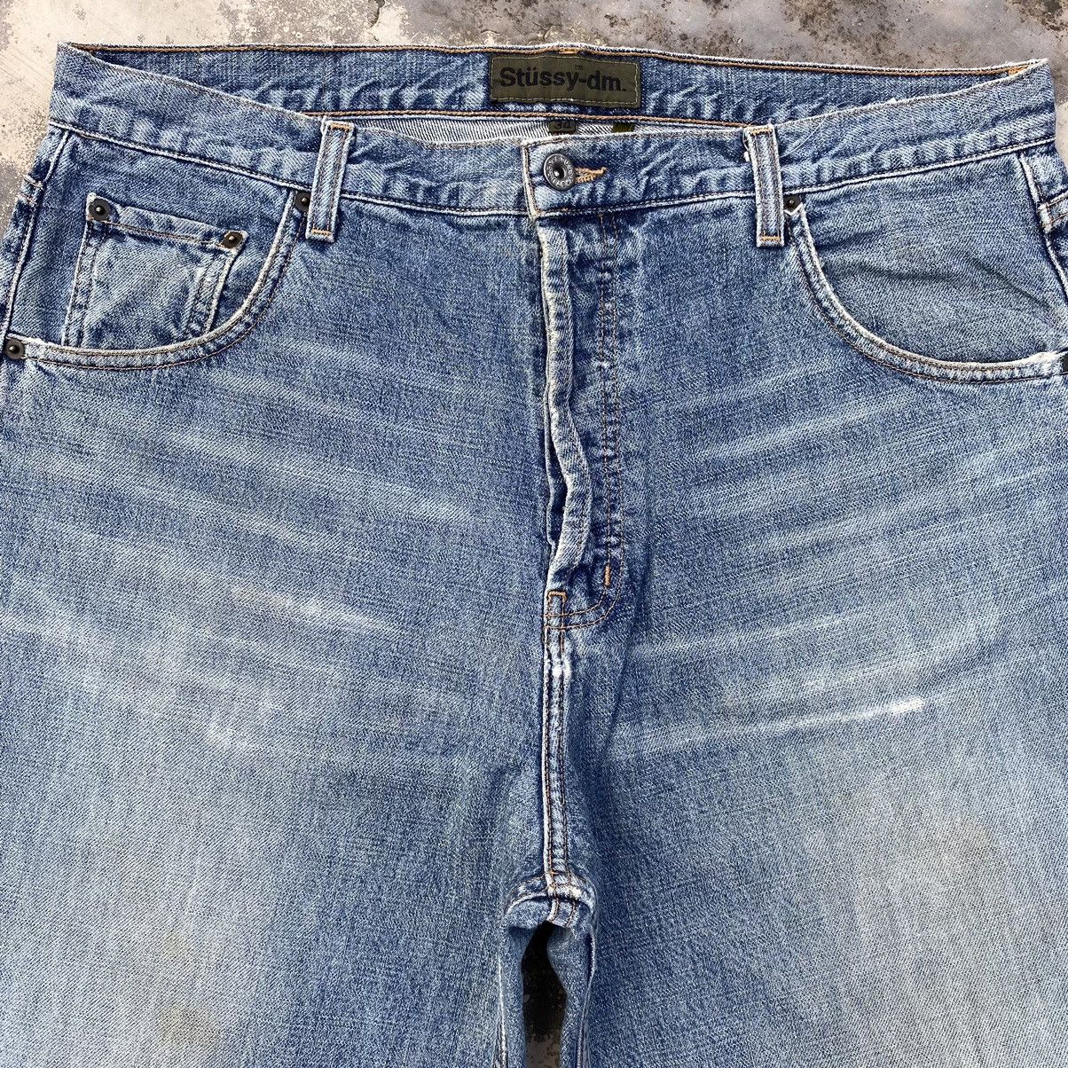 Stussy × Vintage Vintage Stussy-dm baggy jeans Size US 36 / EU 52 - 3 Thumbnail