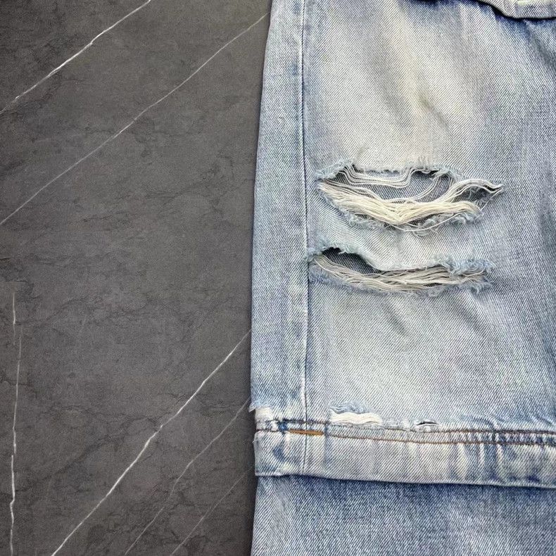 Balenciaga Balenciaga Three-section Detachable Denim Pants Size US 29 - 6 Thumbnail