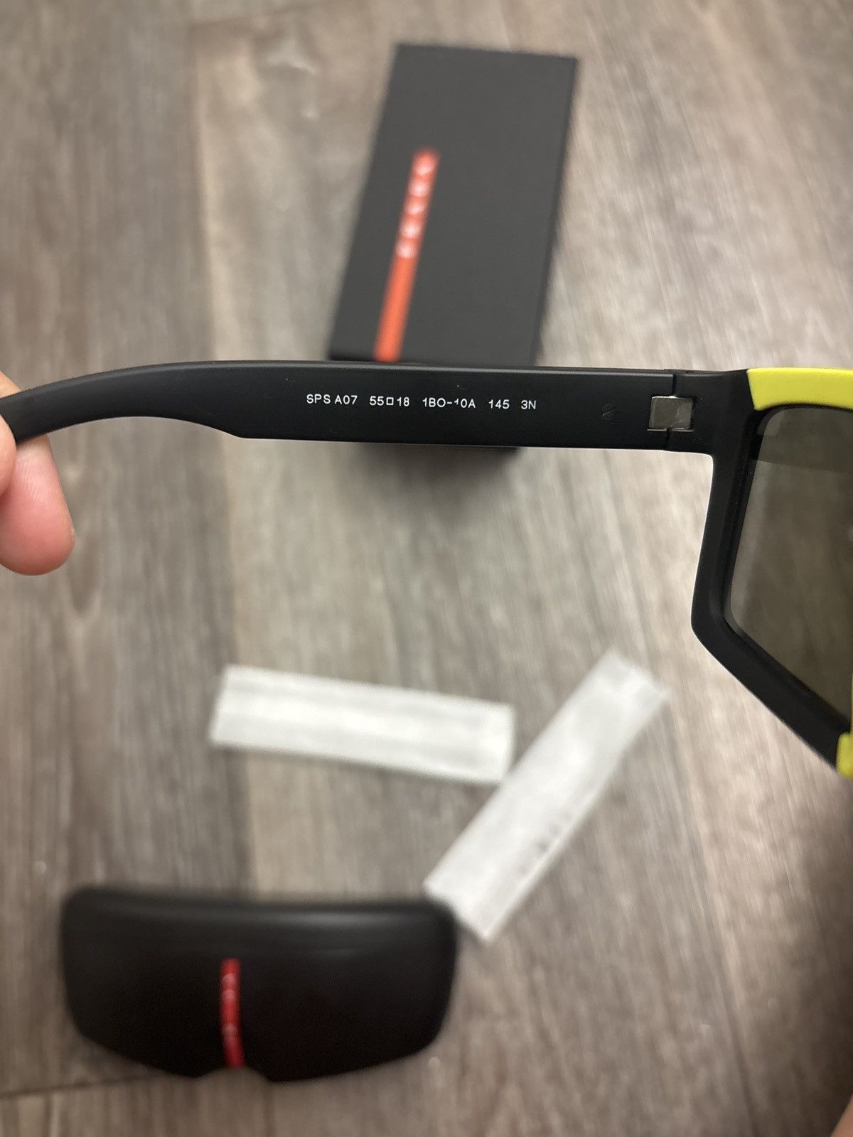 Prada Prada Linea Rossa “Tuning” glasses Size ONE SIZE - 5 Thumbnail
