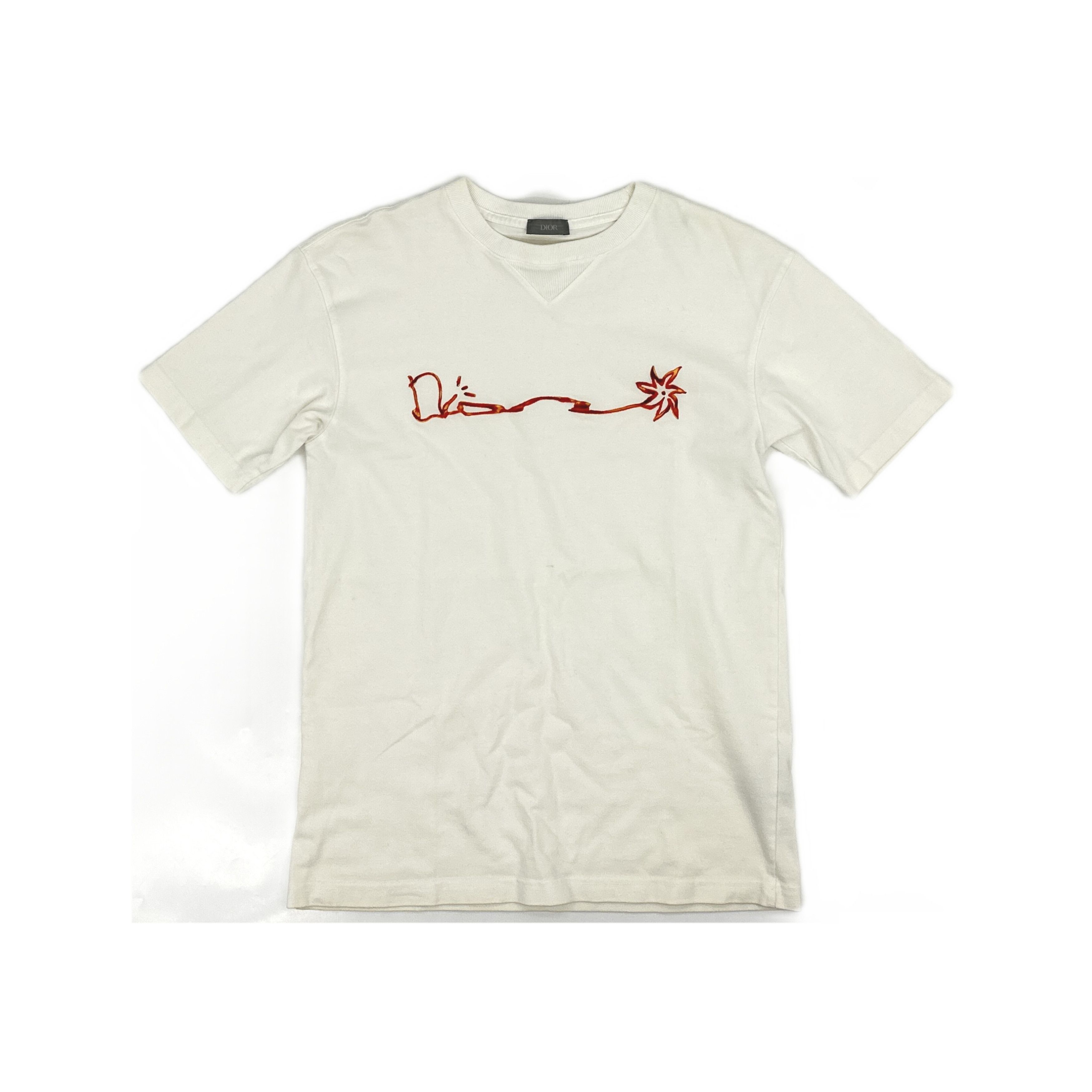 Dior Dior x Travis Scott Logo Graphic T-Shirt XS Size US XS / EU 42 / 0 - 1 Thumbnail