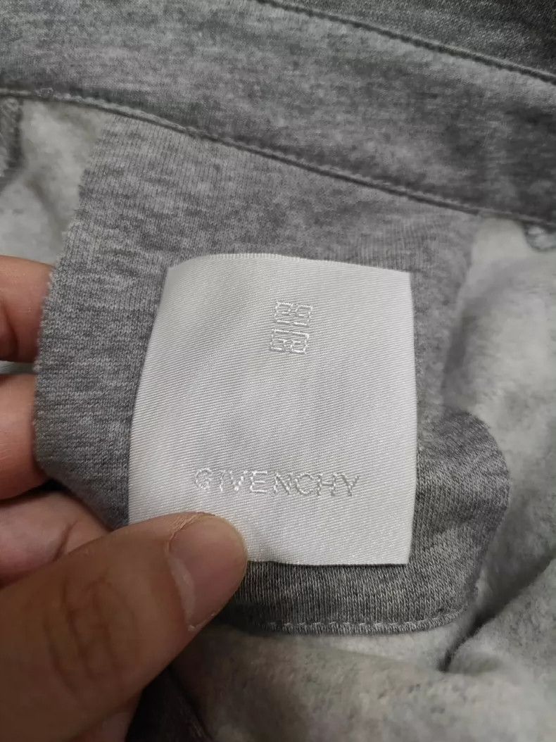 Givenchy Givenchy SS24 Letter Print Collar Straight Long Sleeve Hoo Size US M / EU 48-50 / 2 - 5 Thumbnail
