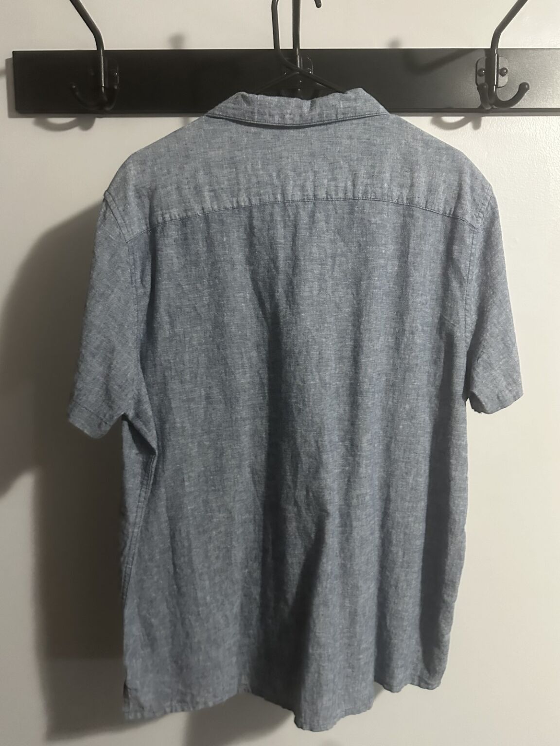 Sonoma Faux Denim Button-Up Polo Size US L / EU 52-54 / 3 - 2 Thumbnail