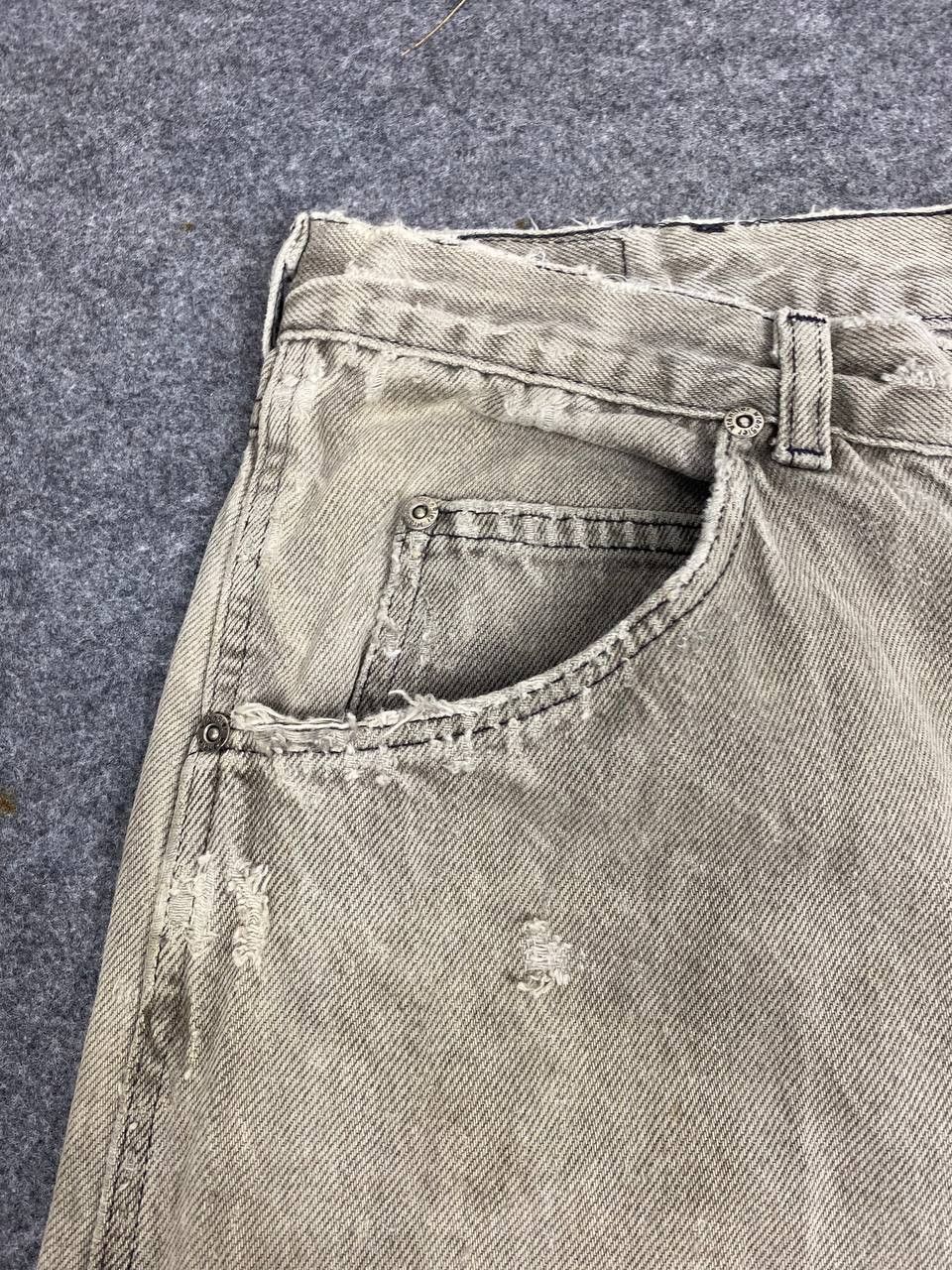 Wrangler vintage wrangler distressed denim Size US 34 / EU 50 - 11 Thumbnail