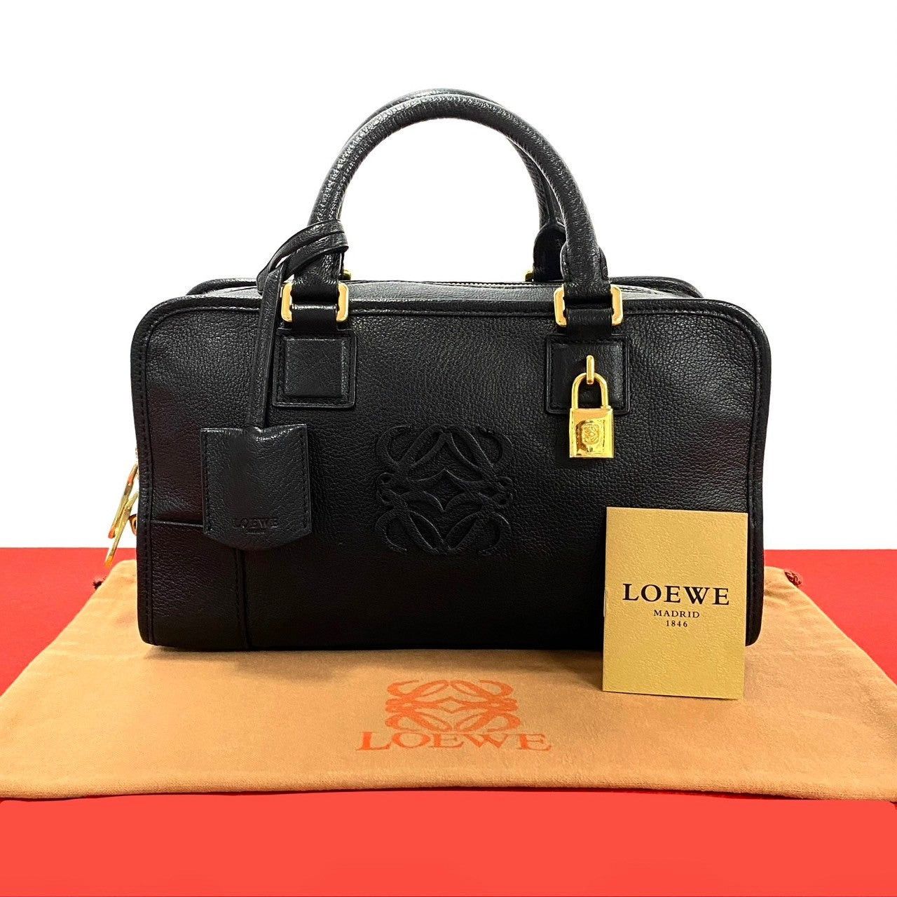 Loewe Loewe Handbag Black Leather Size ONE SIZE - 1 Thumbnail