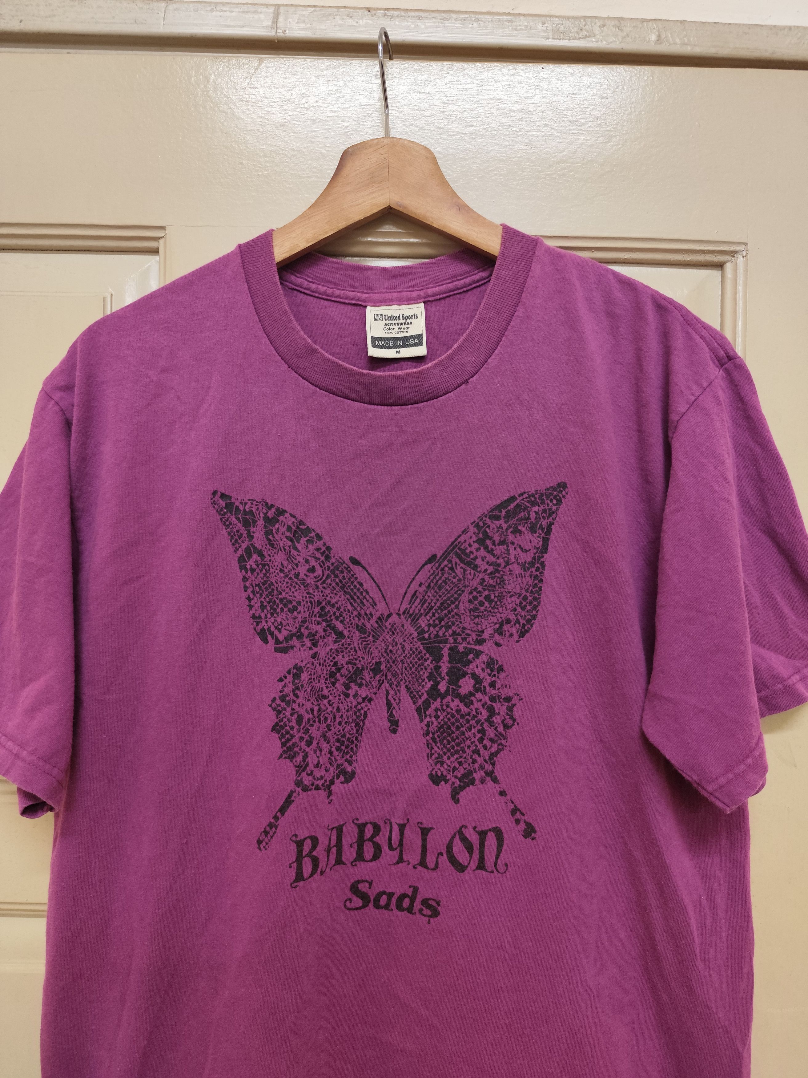 Band Tees Vintage 90s T-Shirt Japanese Band Sads By Babylon Size US M / EU 48-50 / 2 - 2 Thumbnail