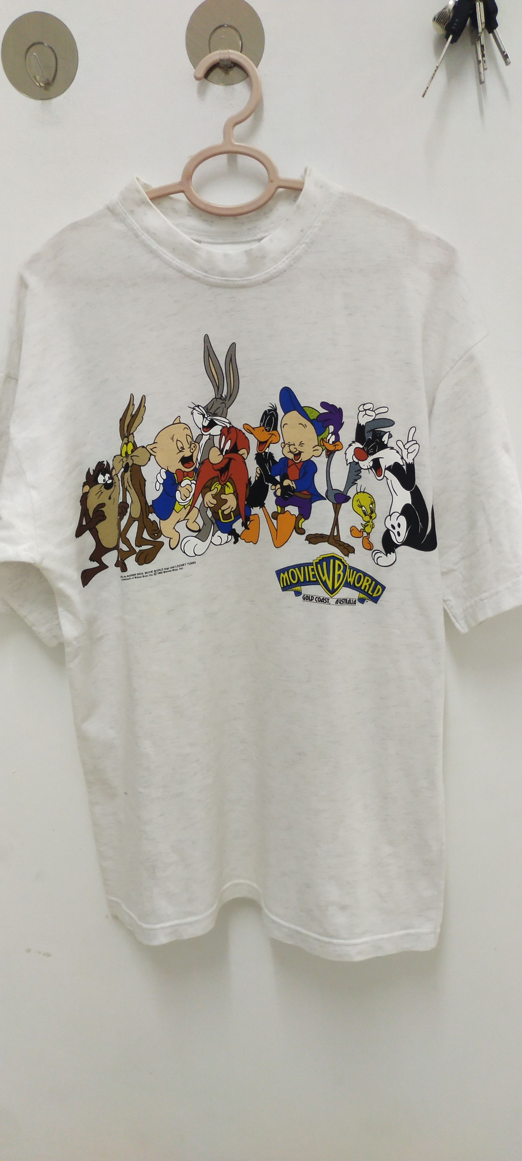 Vintage × Warner Bros VINTAGE 1992 WARNER BROS LOONEY TUNES Size US S / EU 44-46 / 1 - 4 Thumbnail