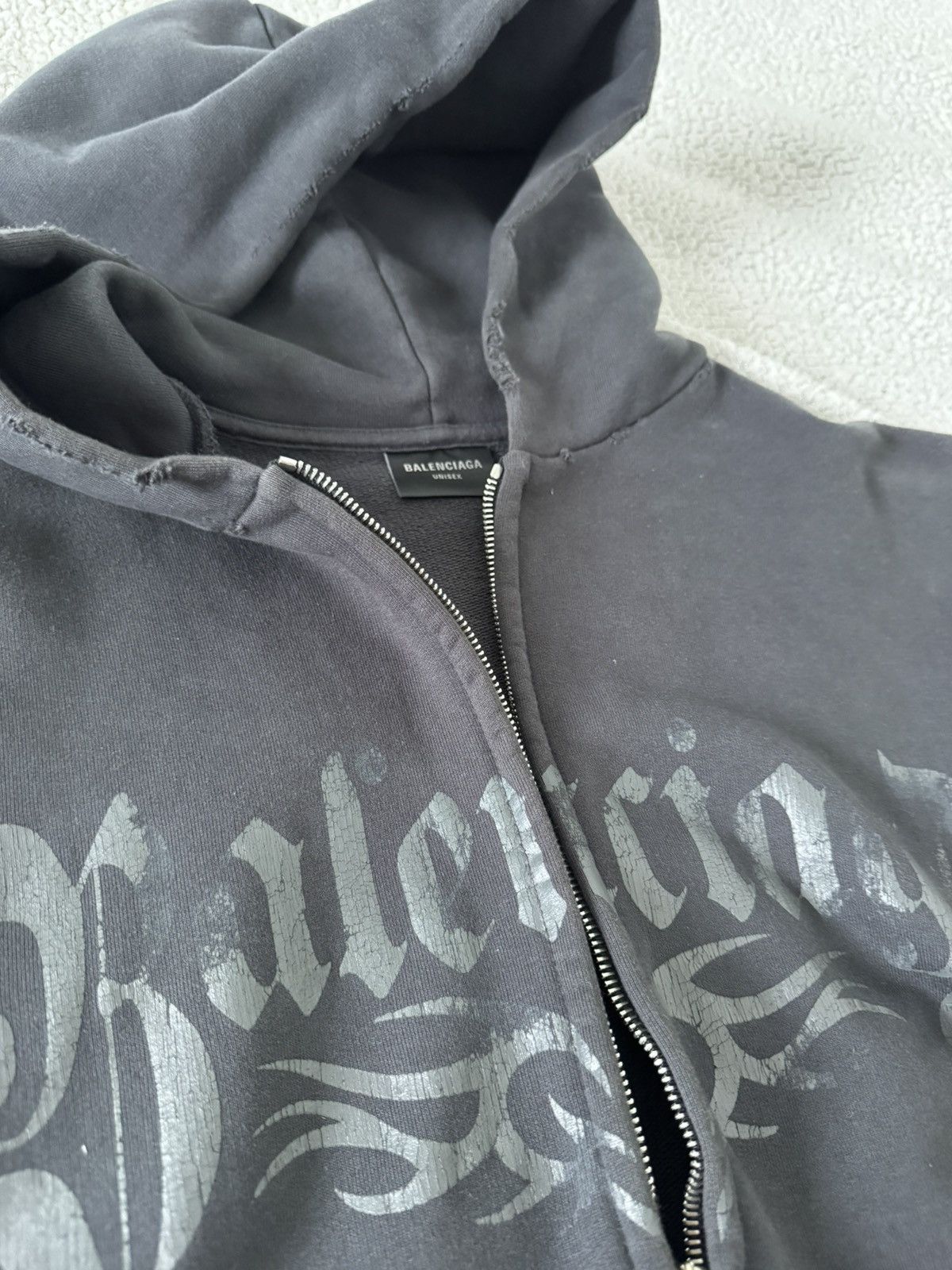 Balenciaga Balenciaga Tribal Hoodie Size US S / EU 44-46 / 1 - 6 Thumbnail
