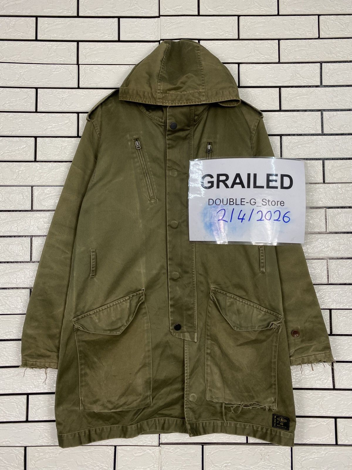Paul Smith 📌Vintage Parka Jacket Paul Smith Jeans Blanket Size US L / EU 52-54 / 3 - 1 Thumbnail