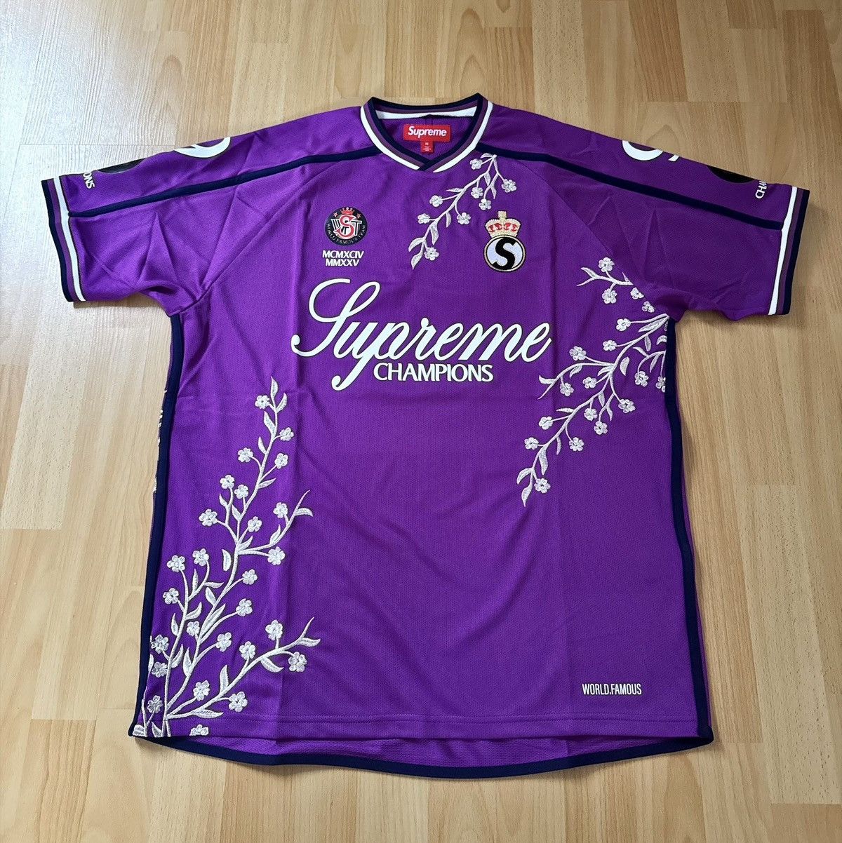 Supreme Supreme Floral Jersey | Grailed