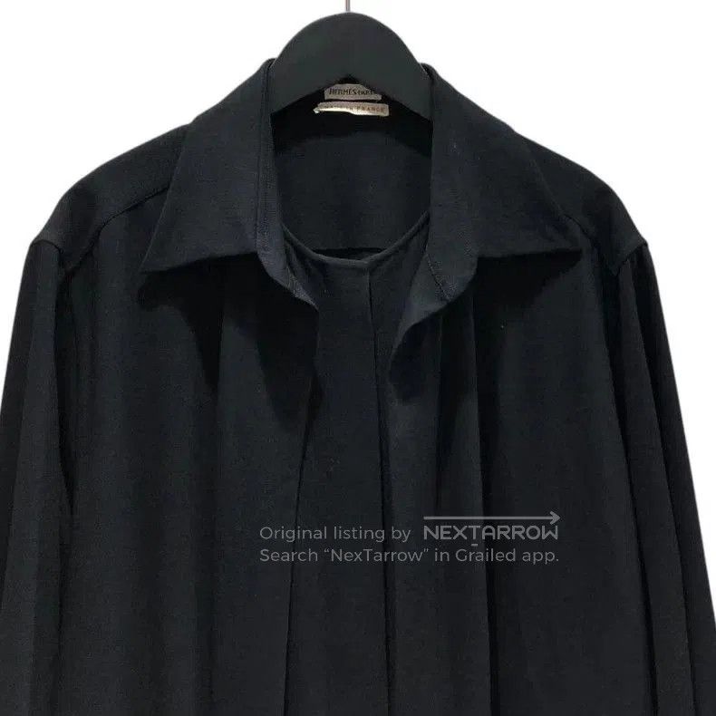 Maison Margiela Hermes Wool Long Sleeve Dress. Size US L / EU 52-54 / 3 - 6 Thumbnail