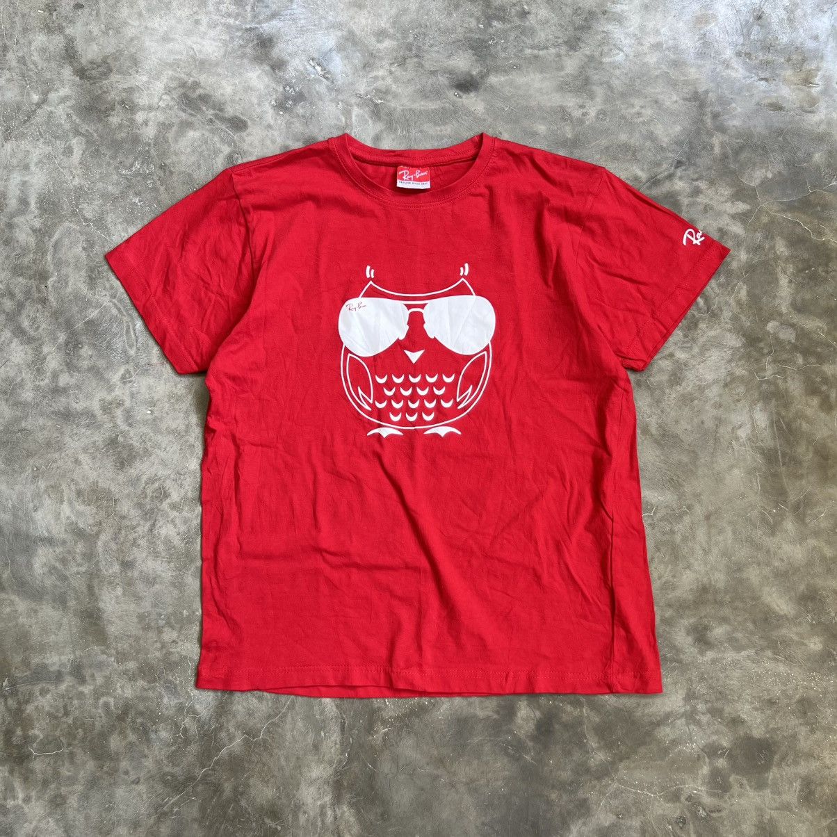RayBan 2000’s Rayban Owl T-Shirt Size US M / EU 48-50 / 2 - 1 Thumbnail