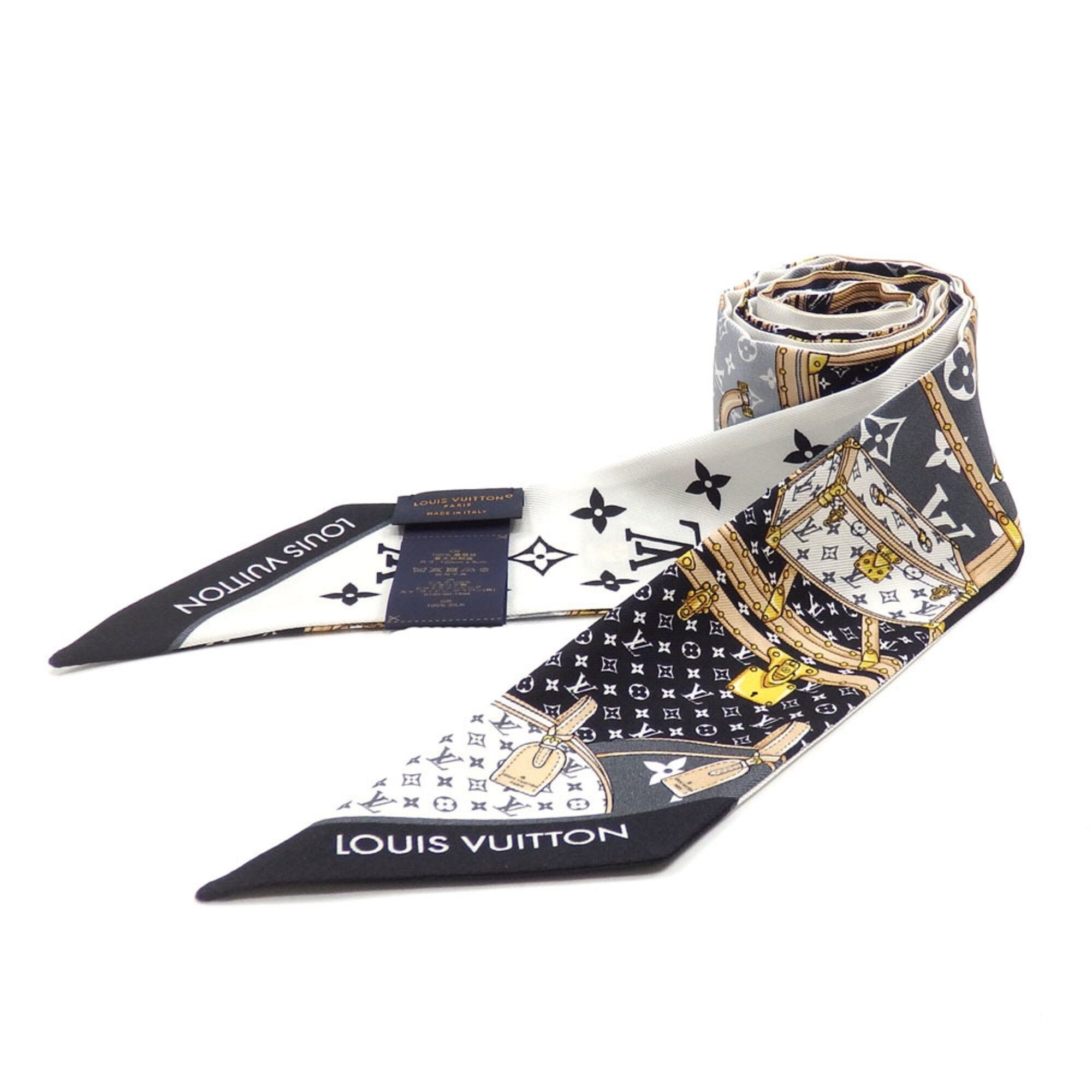 Louis Vuitton Let's Go BB Bandeau Scarf Black & White LV