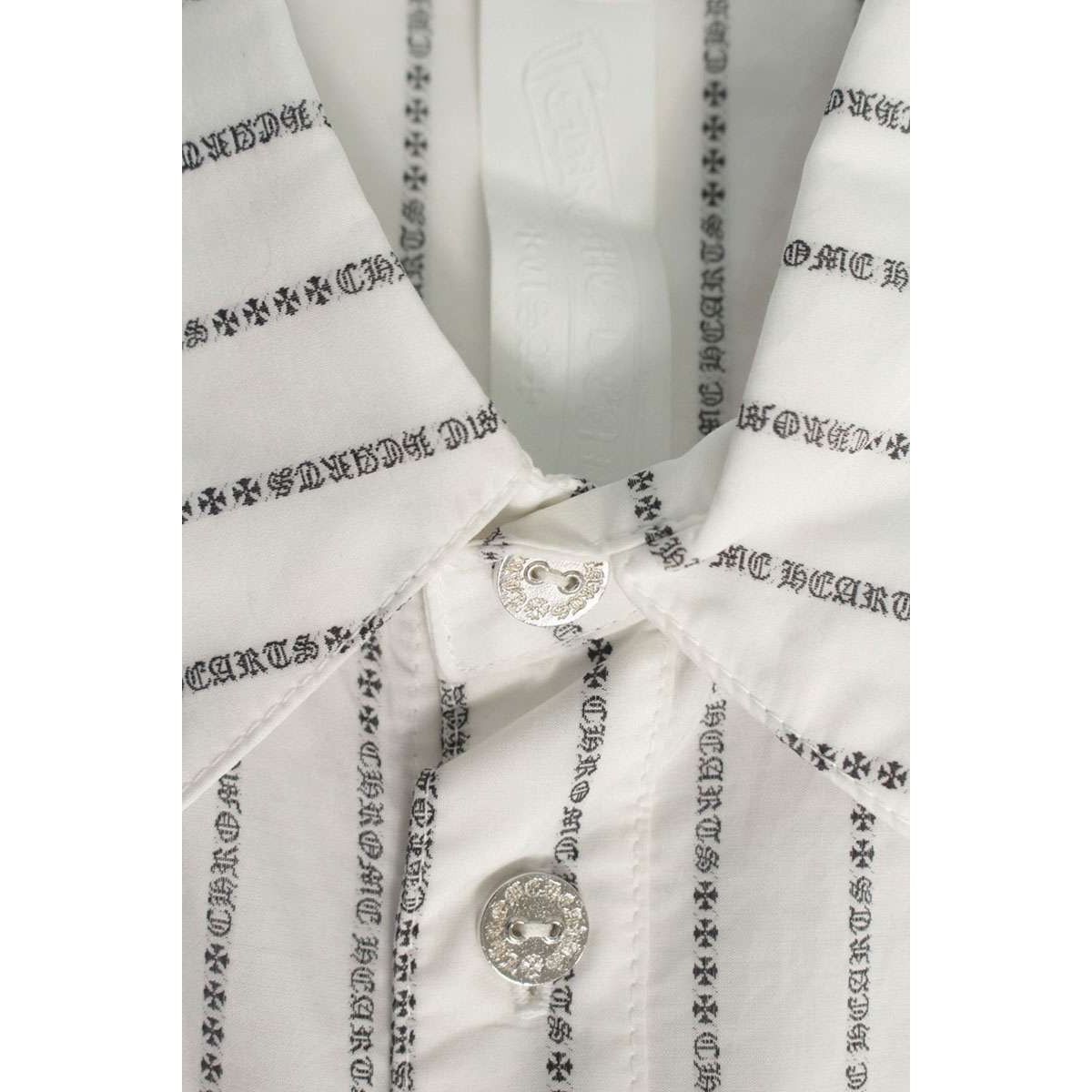Chrome Hearts Chrome Hearts Logo Stripe Long Sleeve Shirt Size US M / EU 48-50 / 2 - 3 Thumbnail